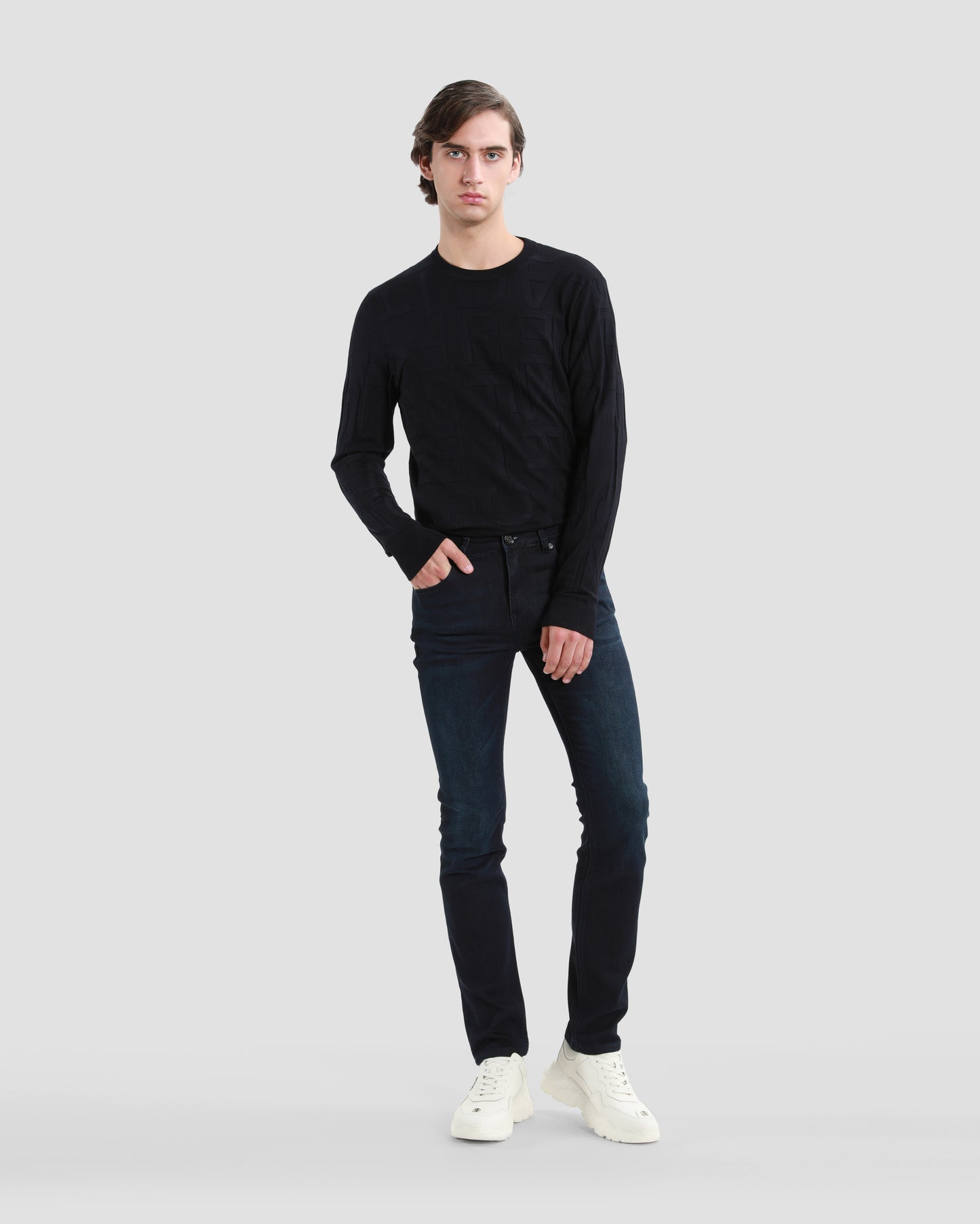Minimal Bleached Jeans
