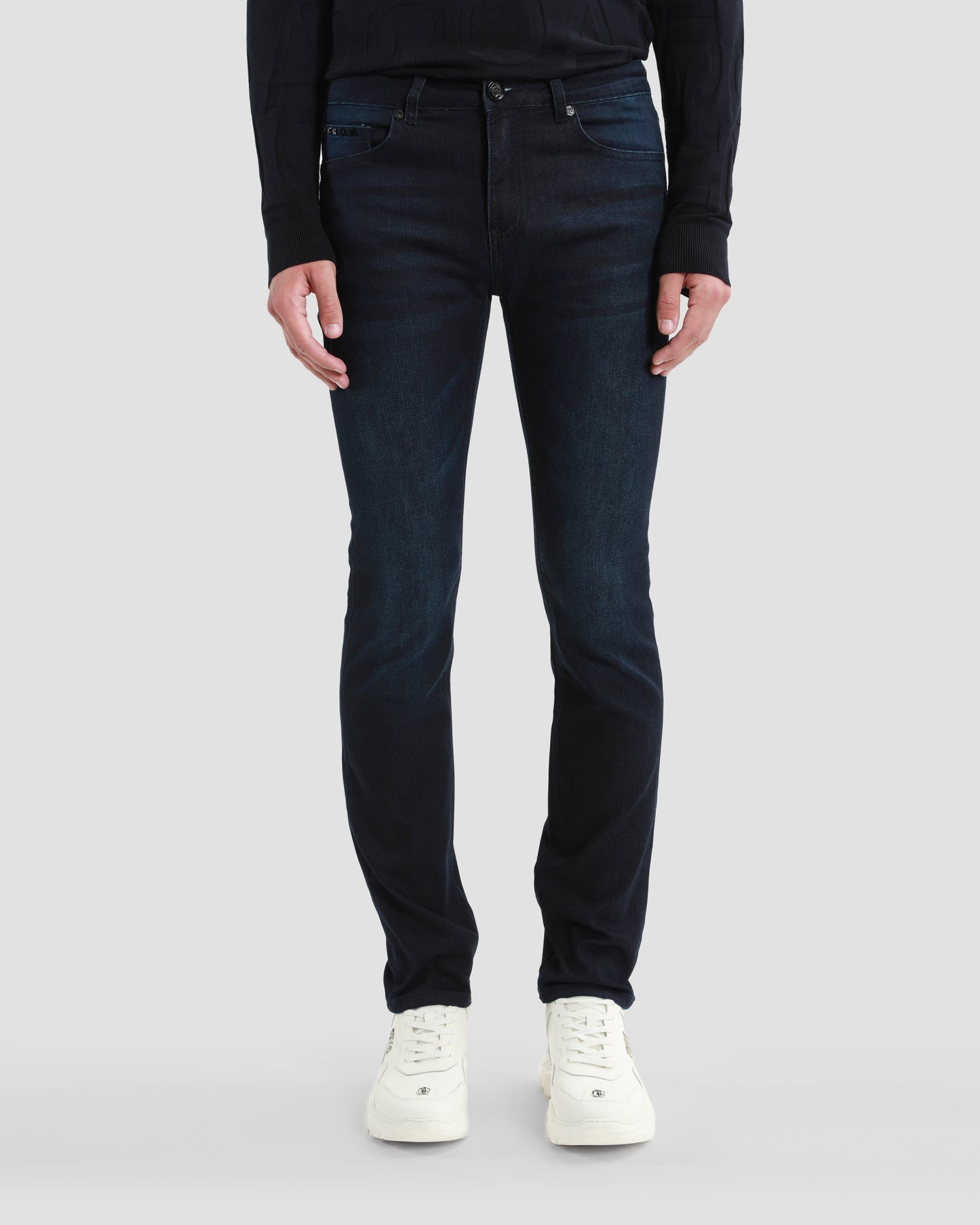 Minimal Bleached Jeans