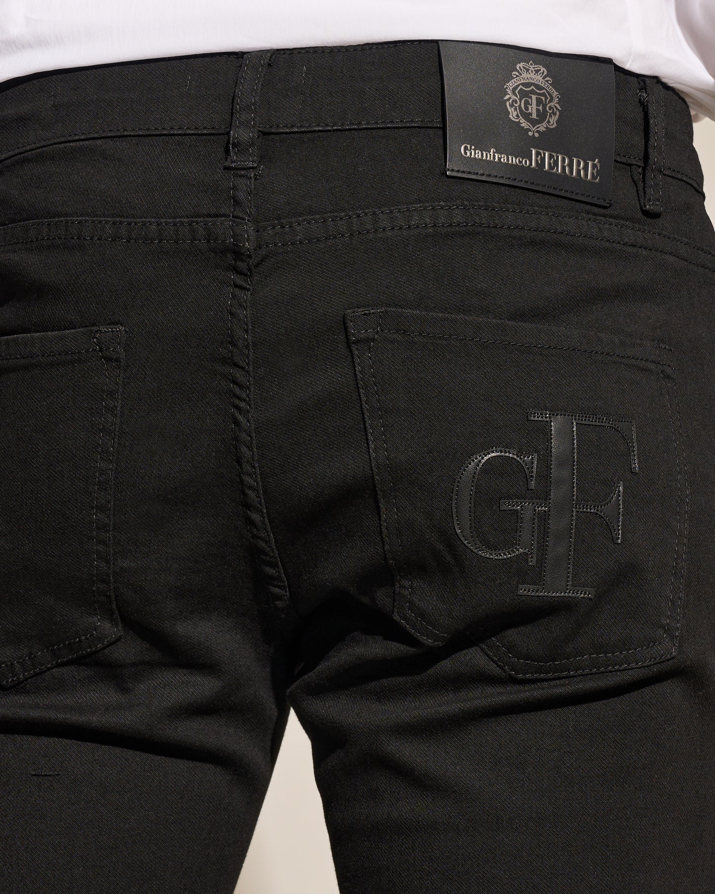 Slim Fit Black Denim Jeans