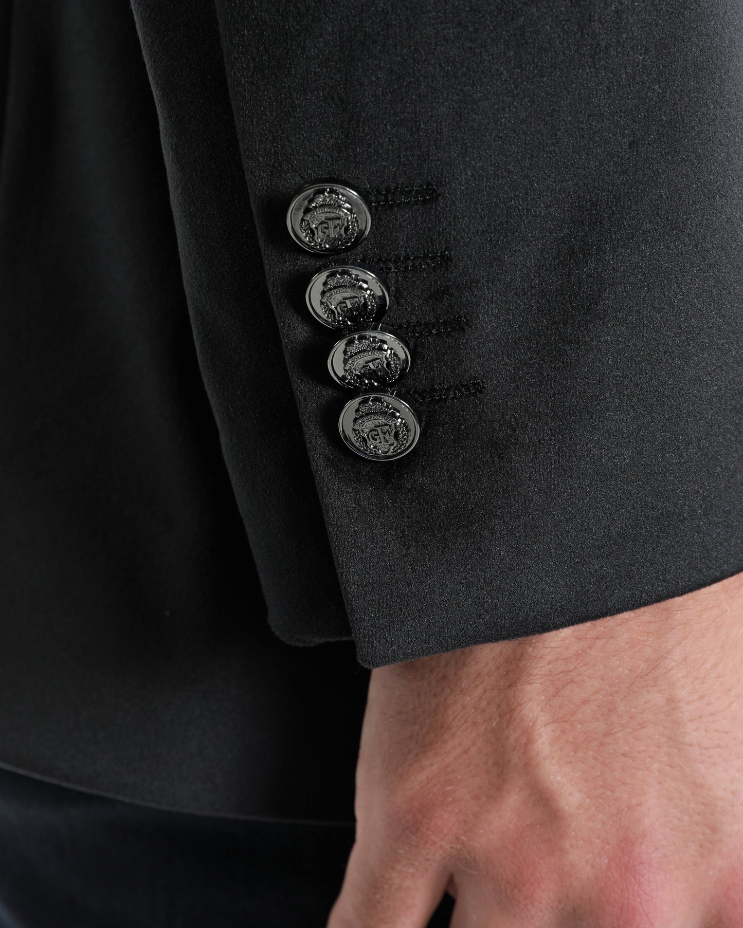 Leather Necklined Blazer