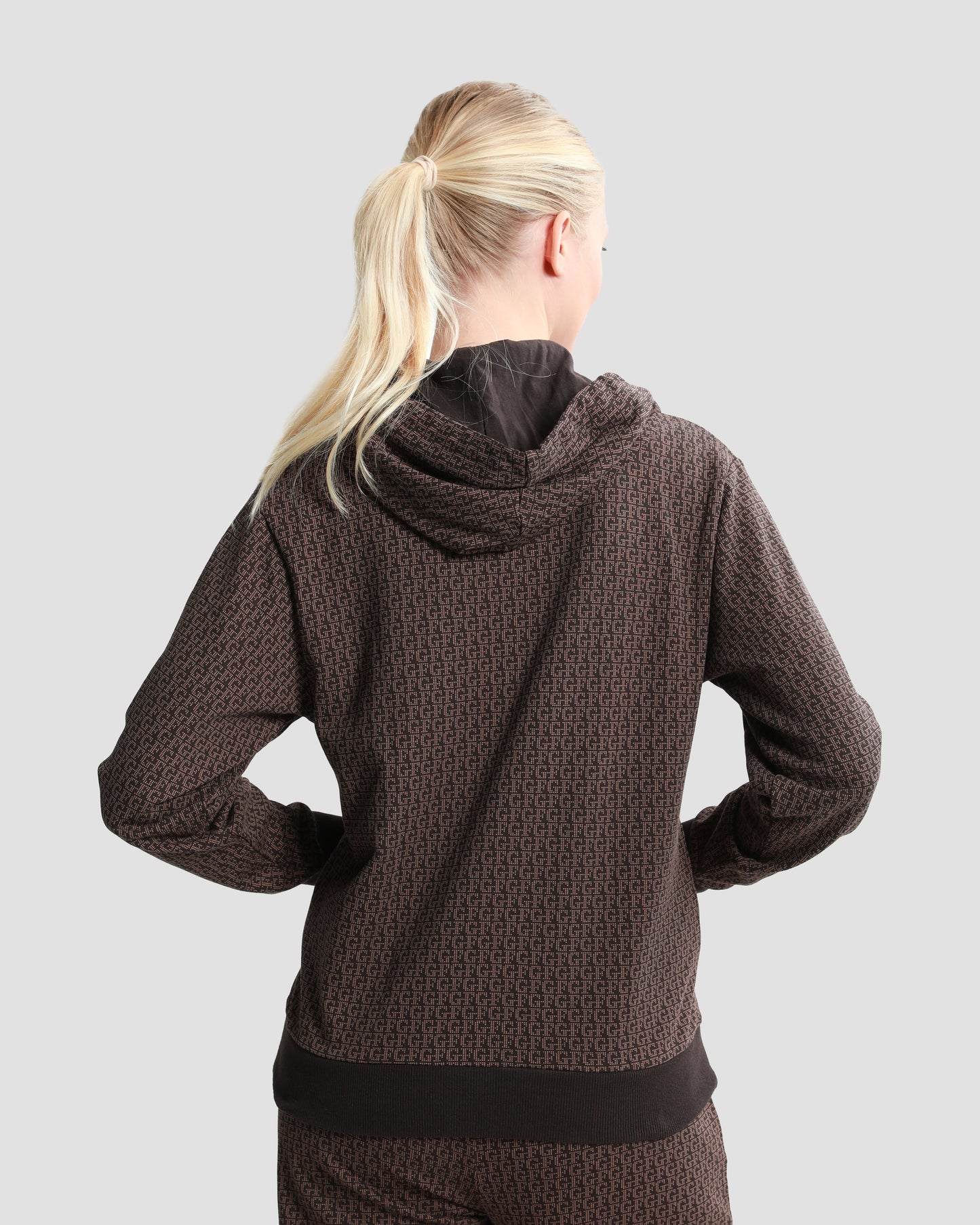 Brown Tracksuit with hoodie