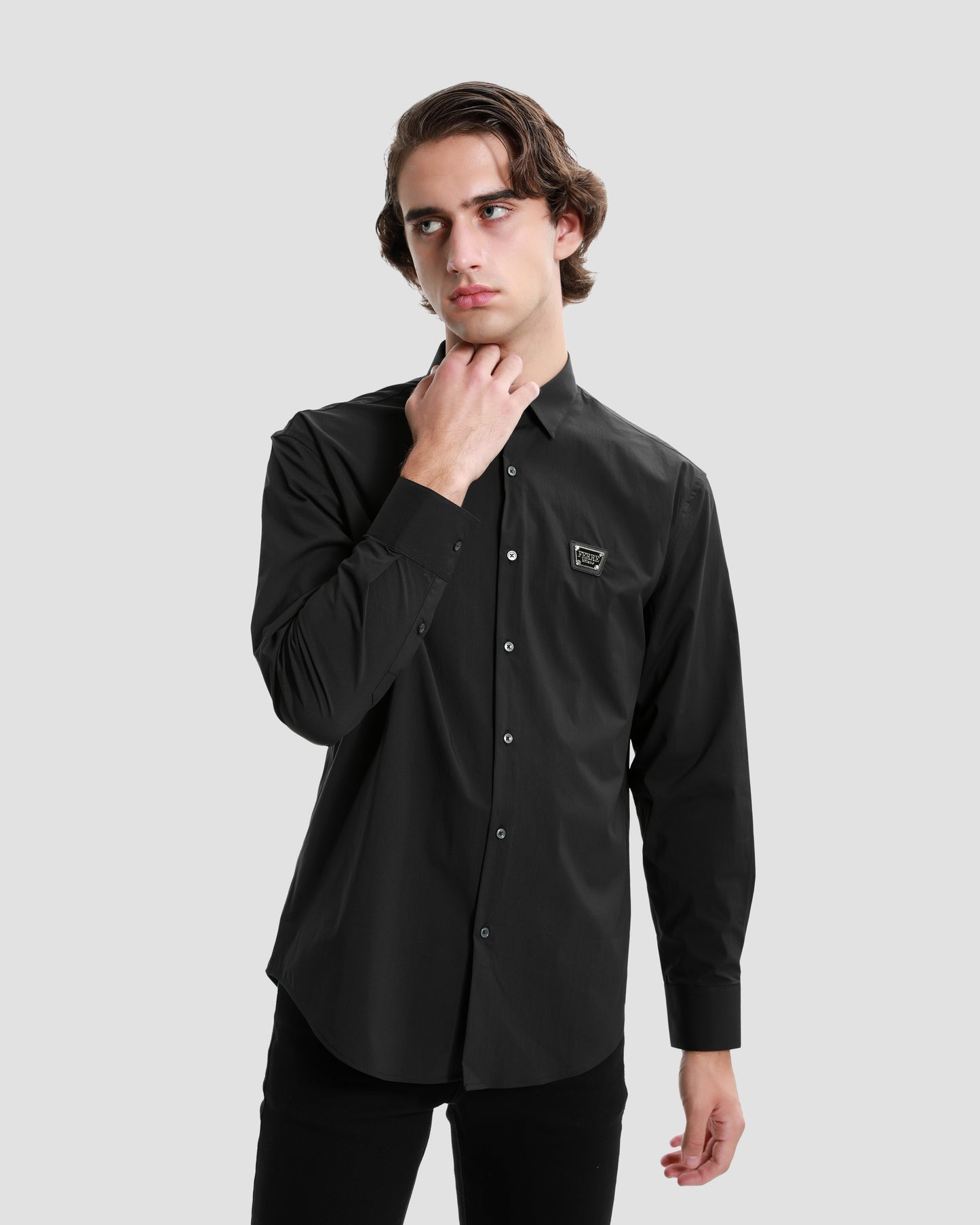 Brand Embroidered Shirt