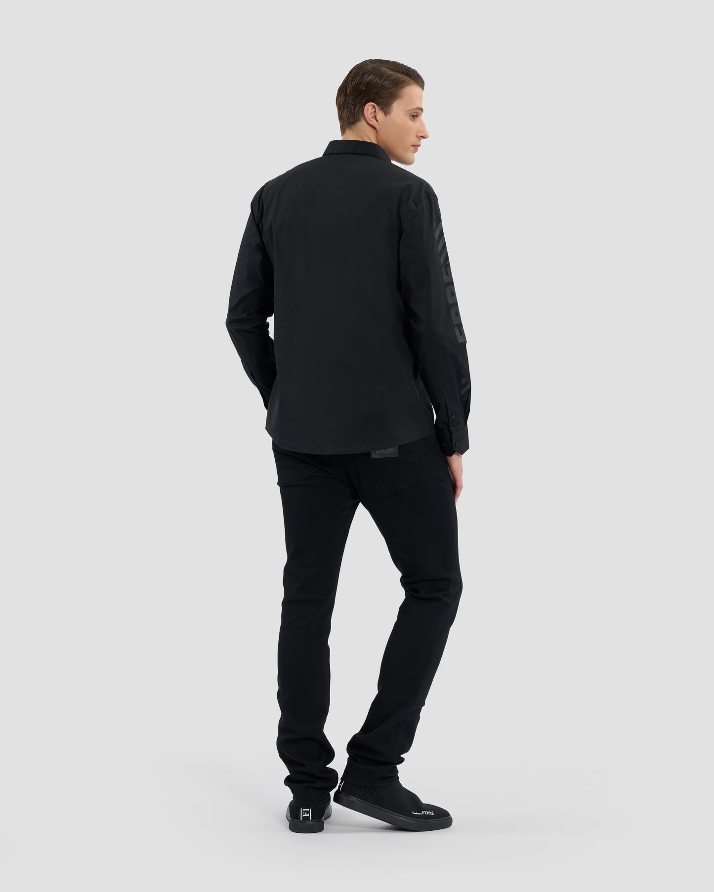 Brand Printed Chest Shirt