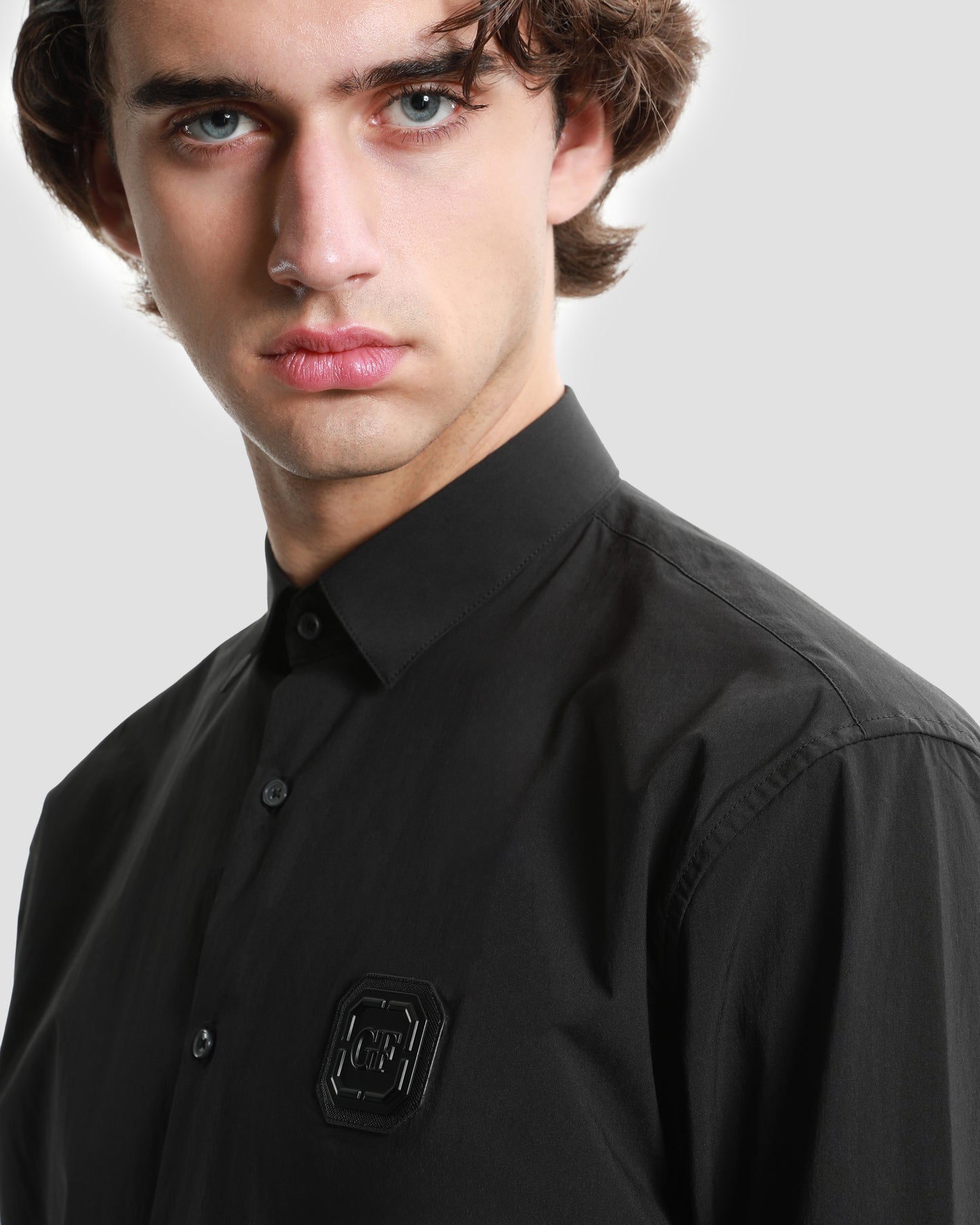 Embroidered Back Shirt