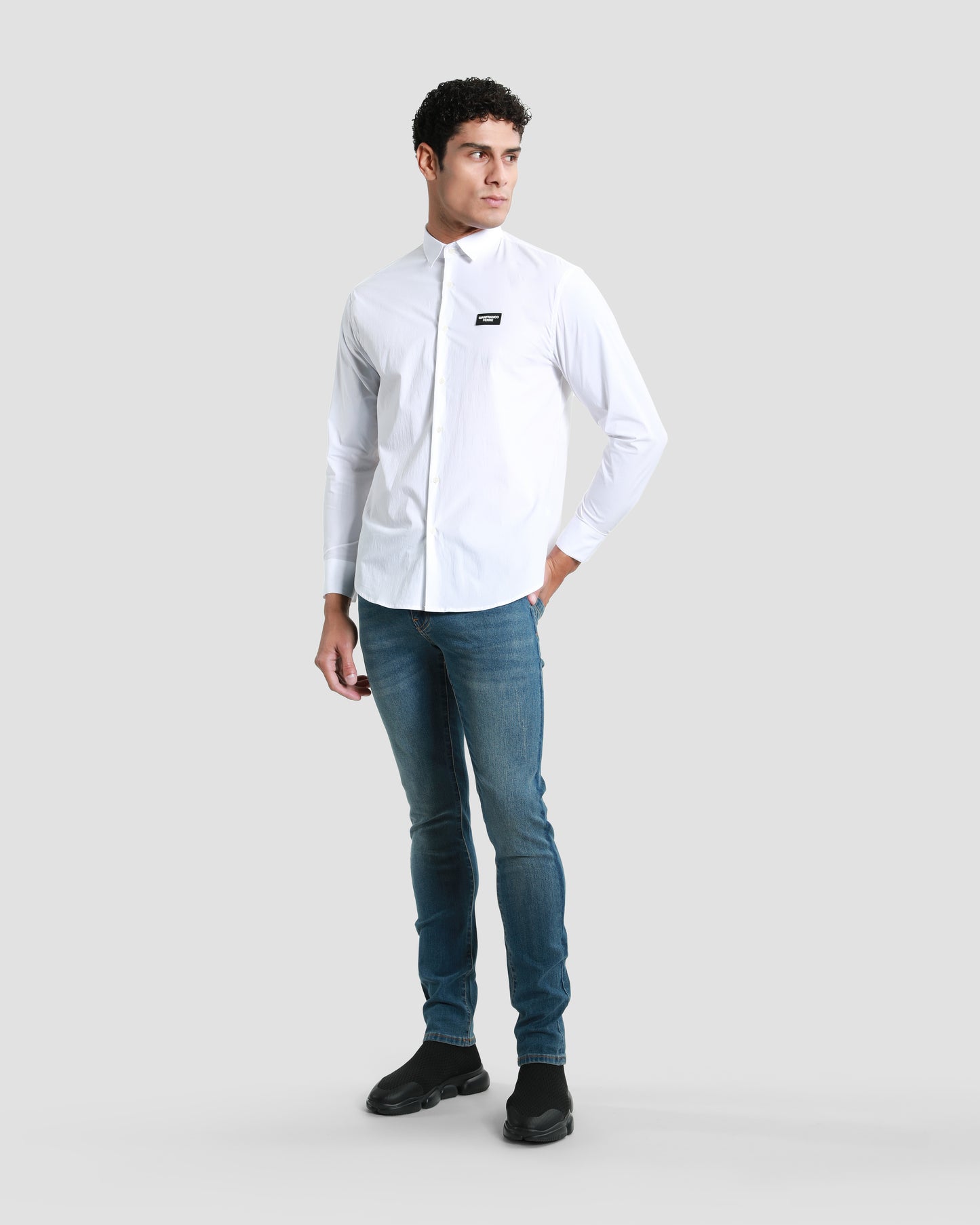 Monogram Printed Shirt