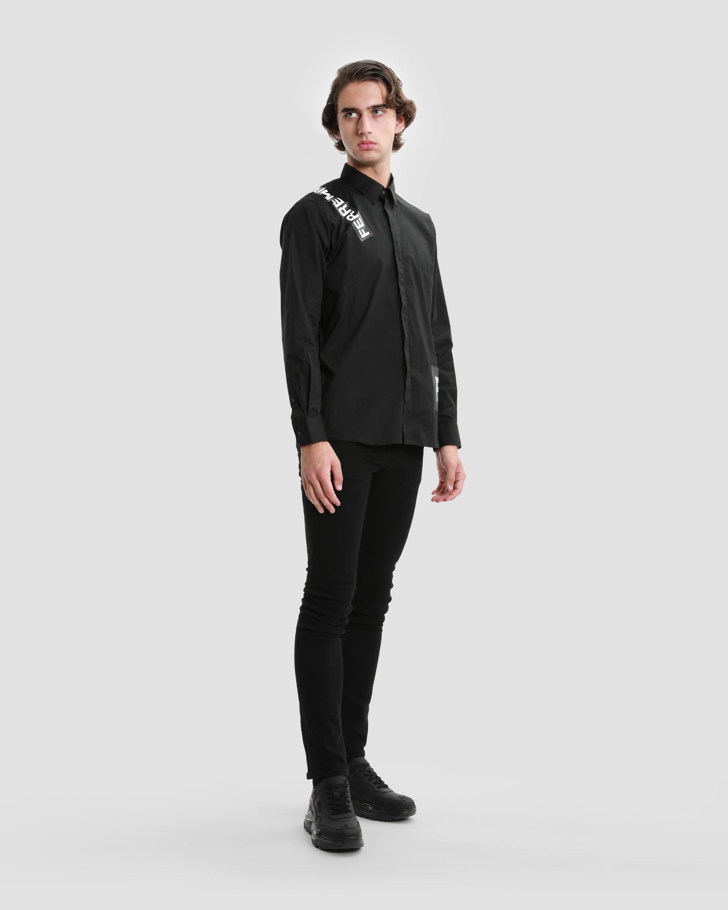 Tapered Branding Shirt
