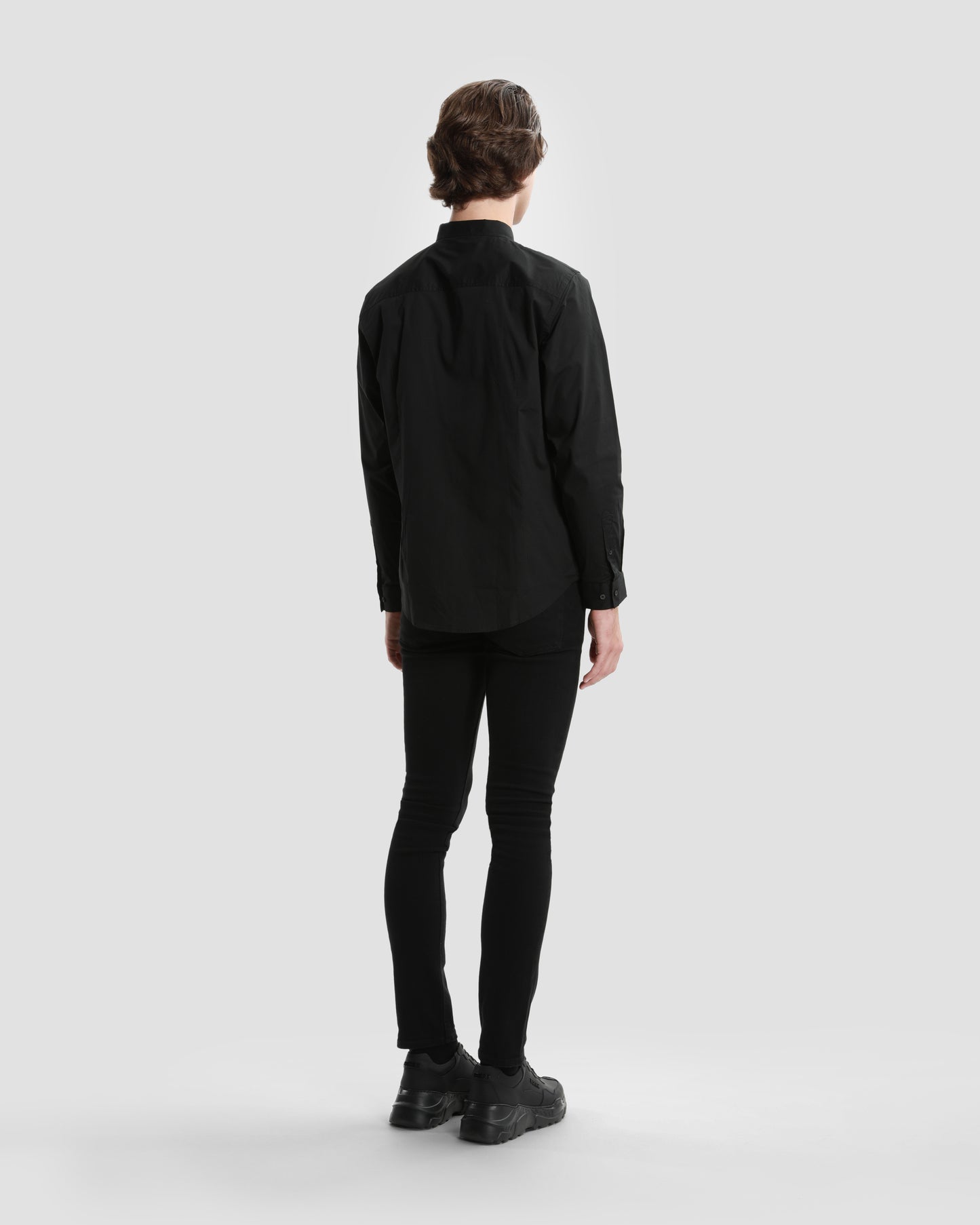 Side Logo Tapered Shirt