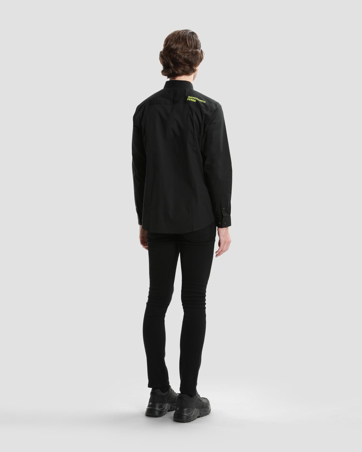 Contrast Toned Branding Shirt