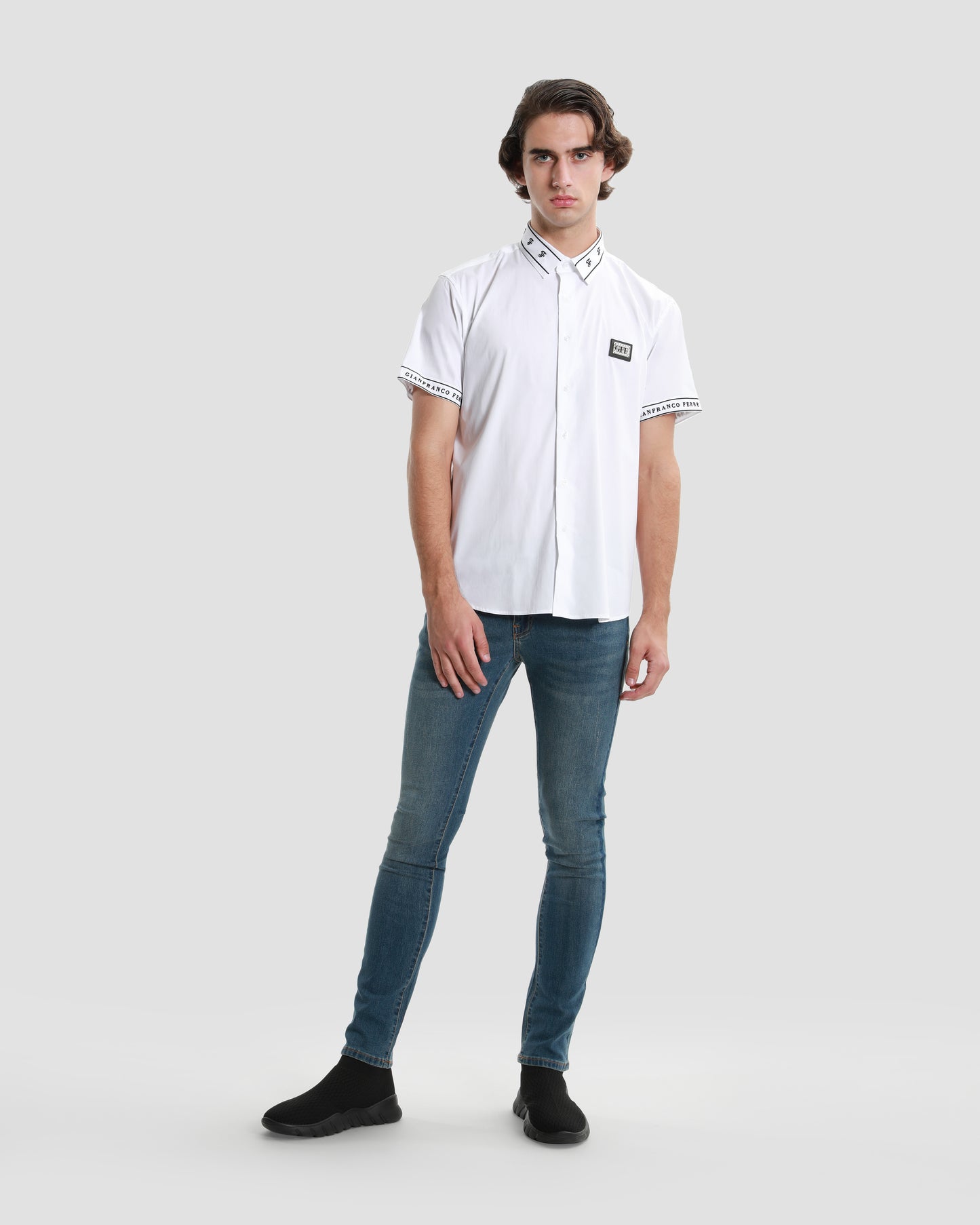 Brand Embroidered Shirt