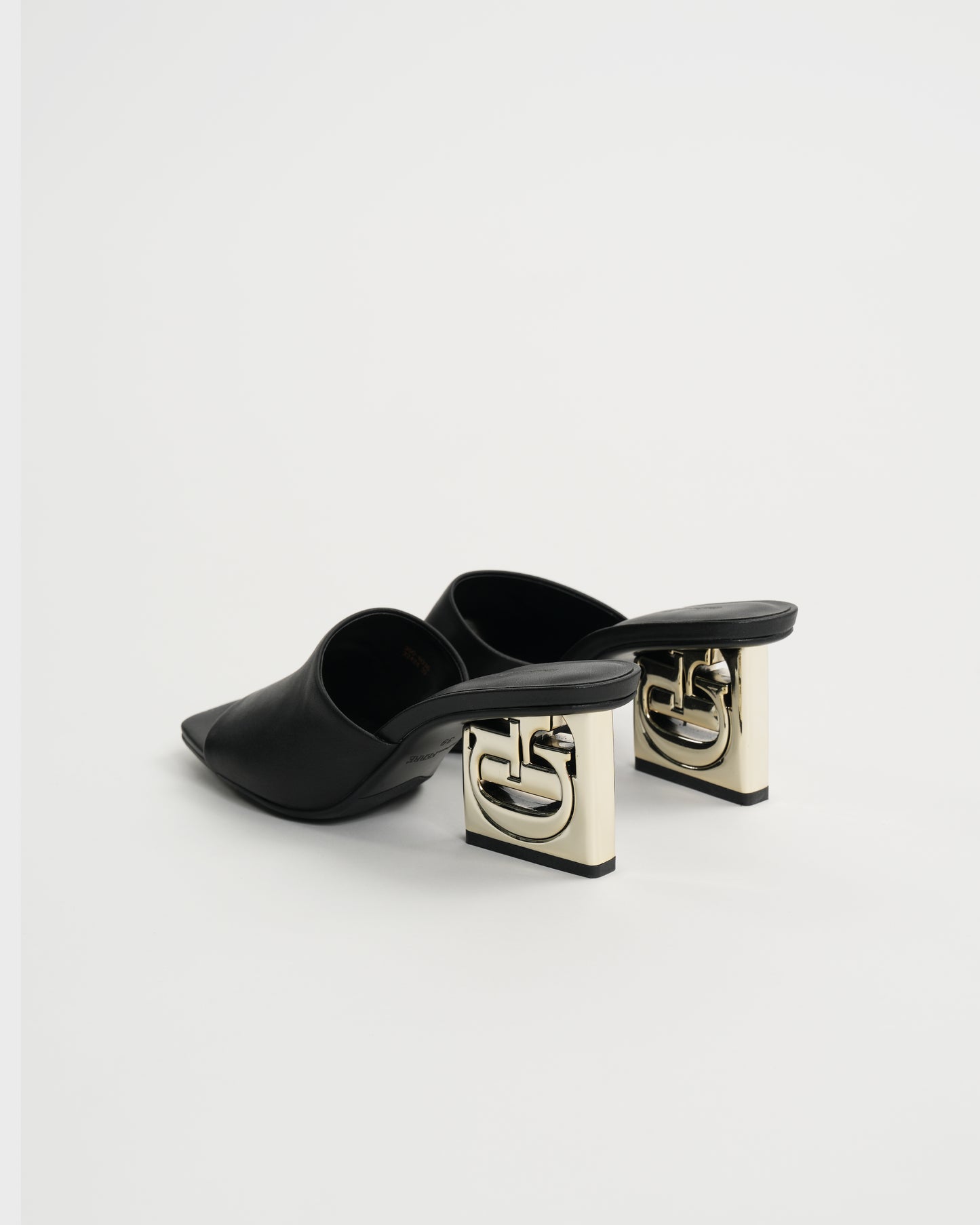 GF Open Toe Metal Heel Sandals