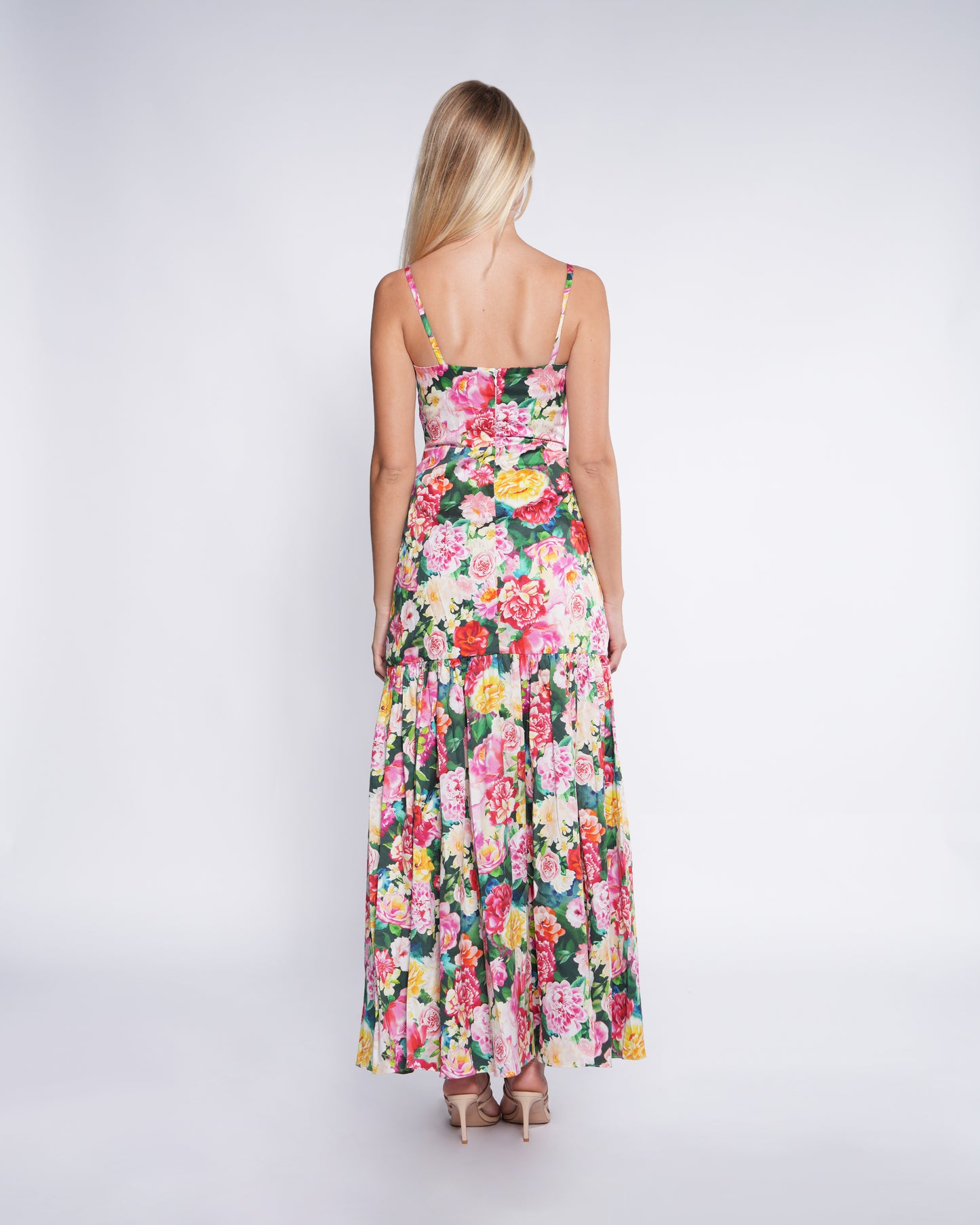 Floral Print Maxi Dress