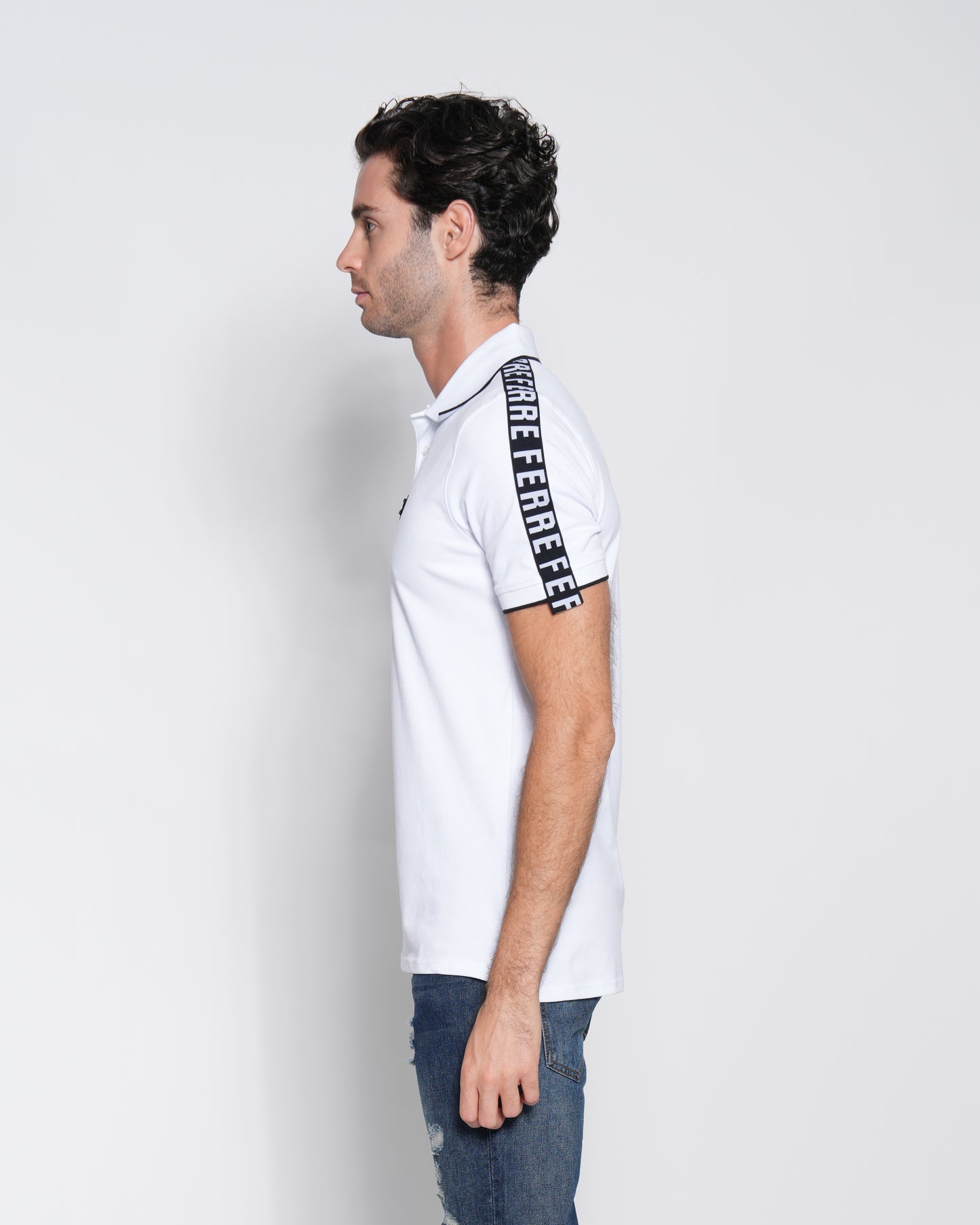 Logo Tape Polo Shirt