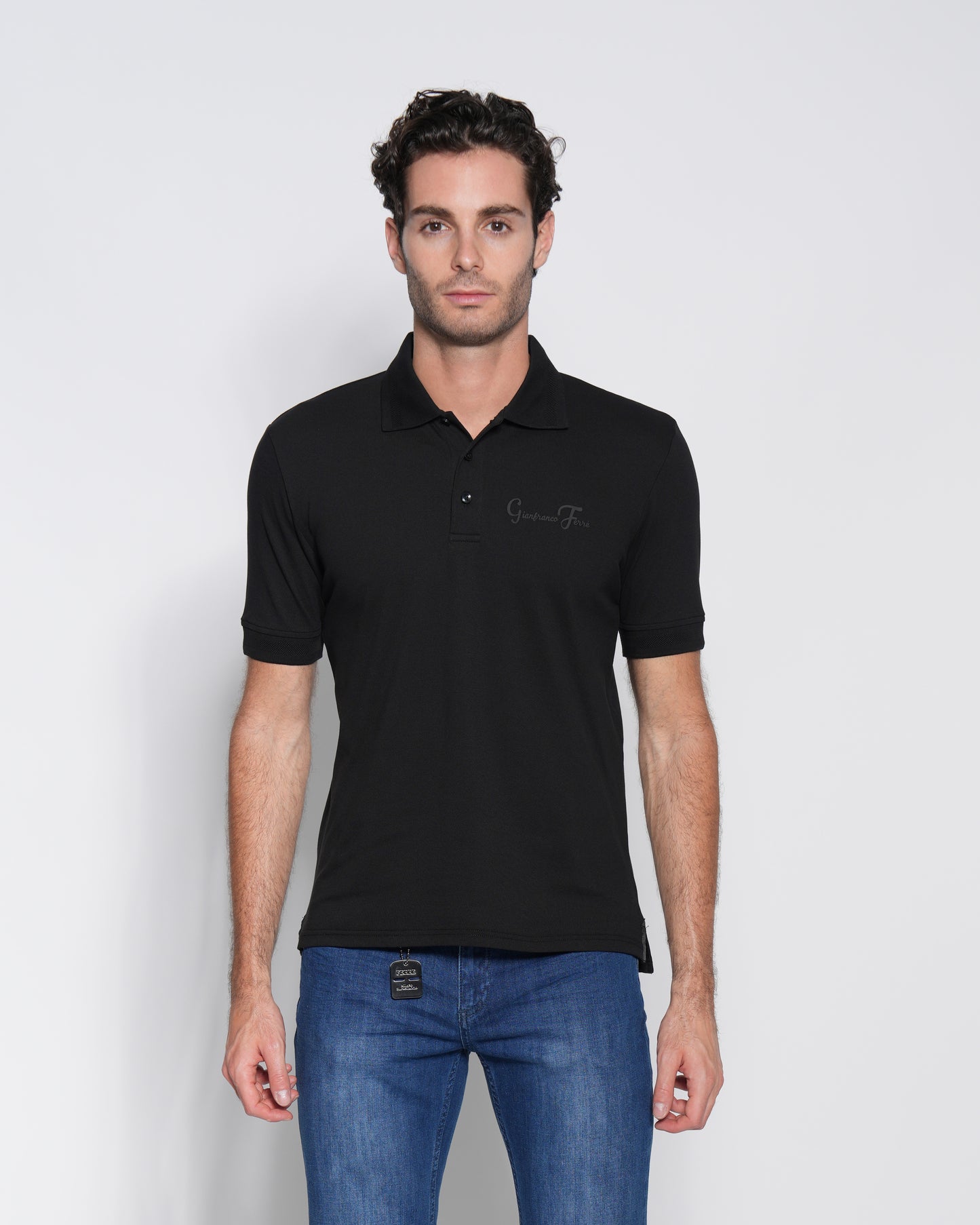 Printed Logo Polo Shirt