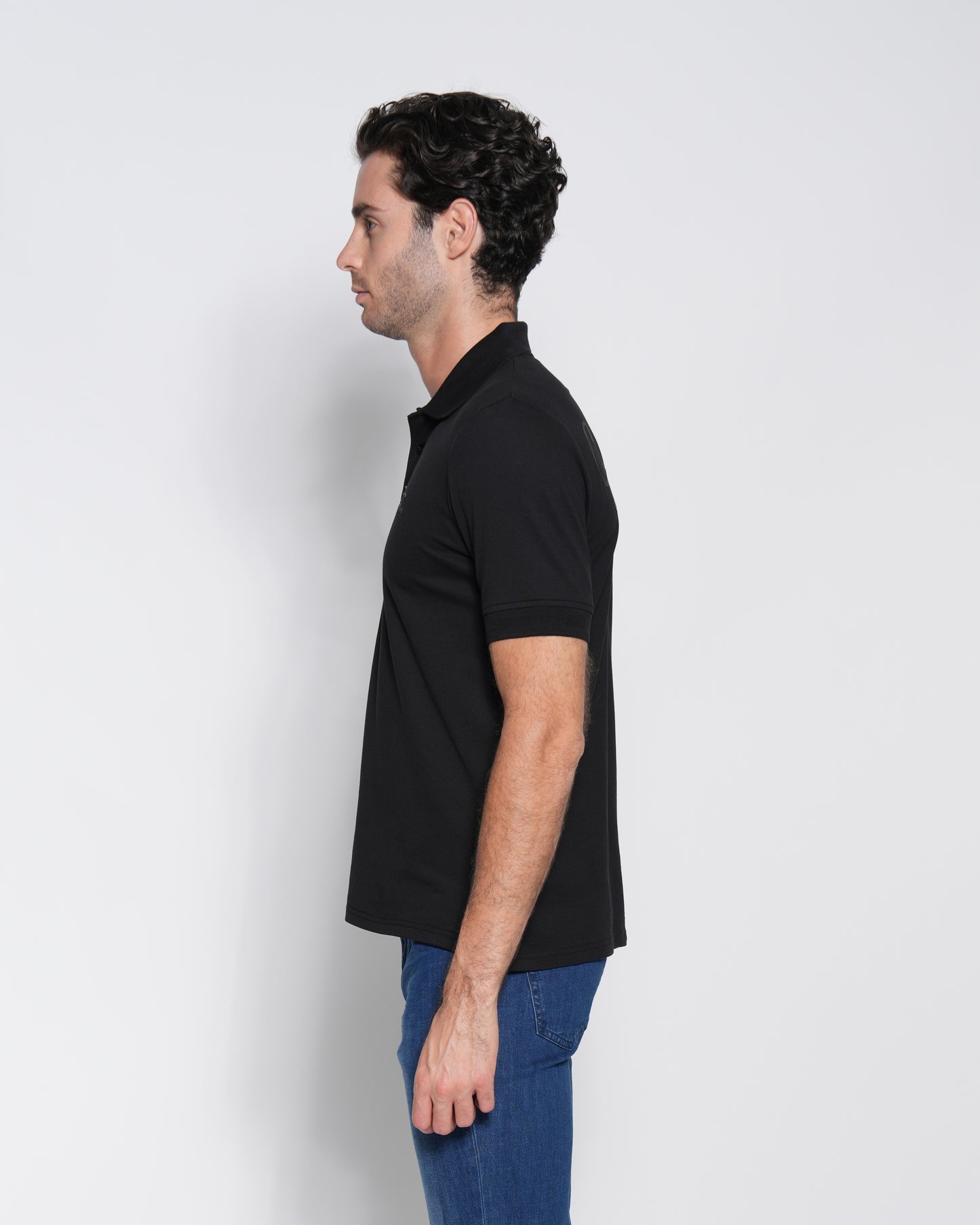 Printed Logo Polo Shirt