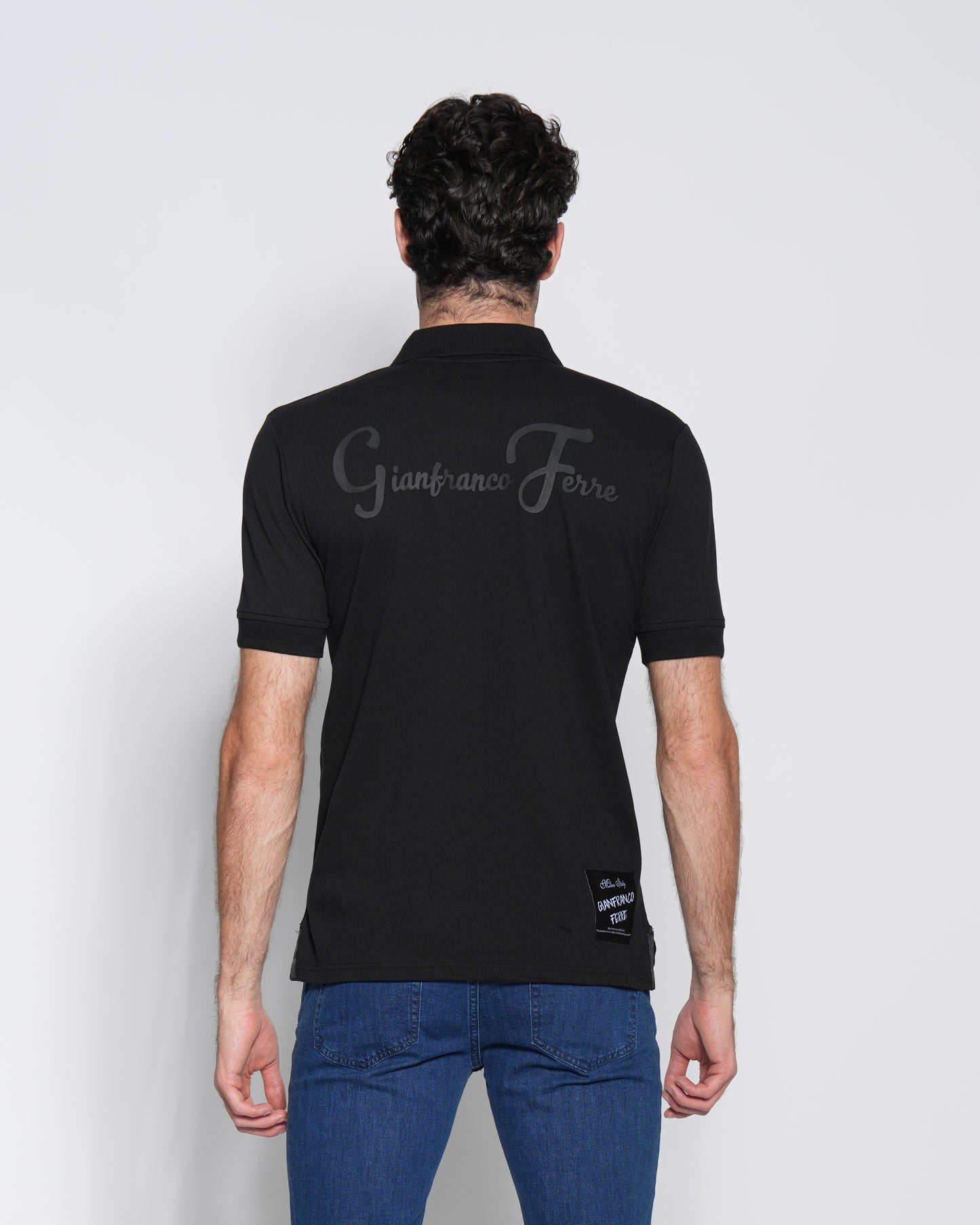 Printed Logo Polo Shirt