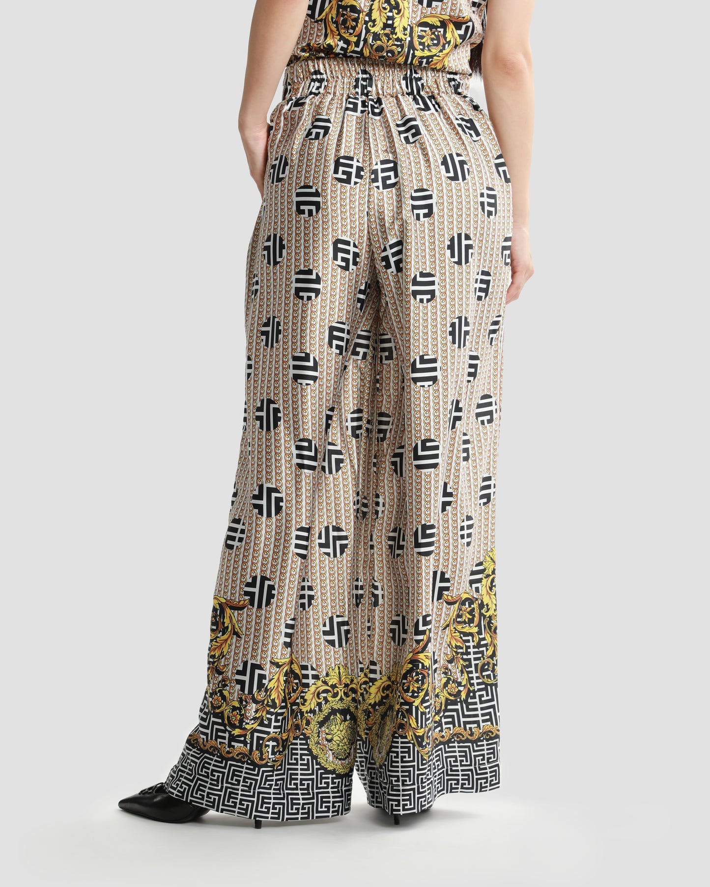 Geometric Baroque Trouser
