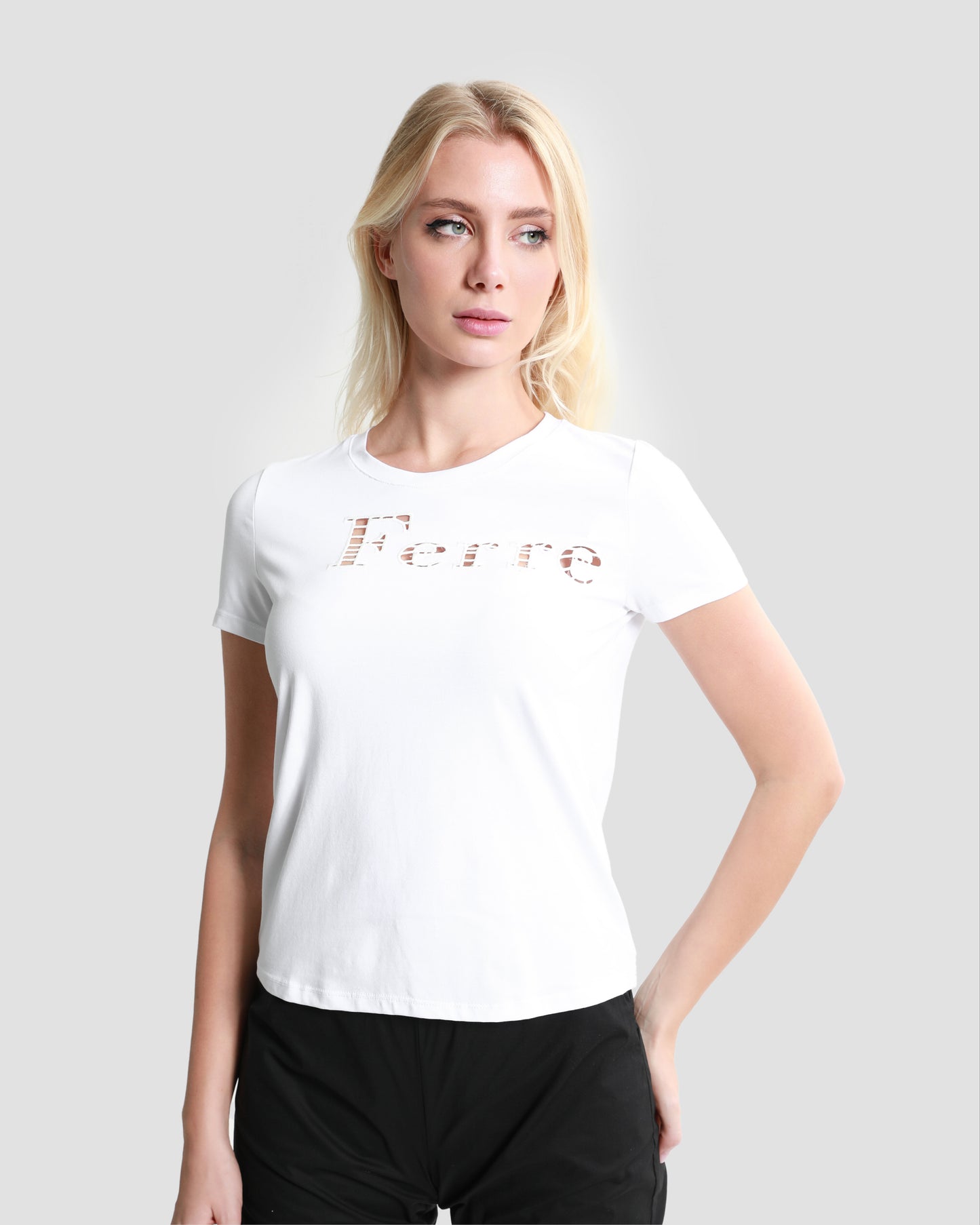 Ferré Cut-Out T-Shirt