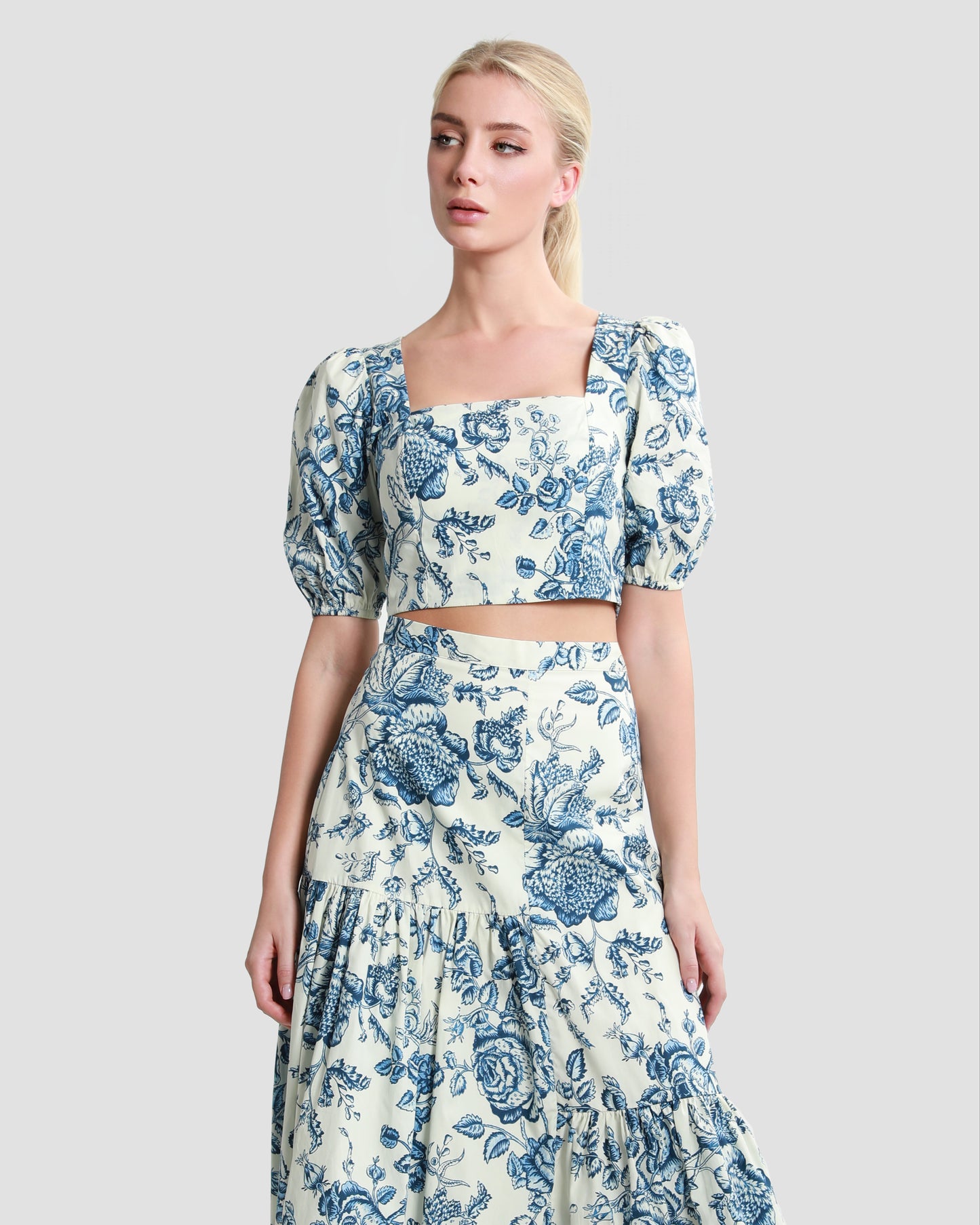 Floral Cotton Top