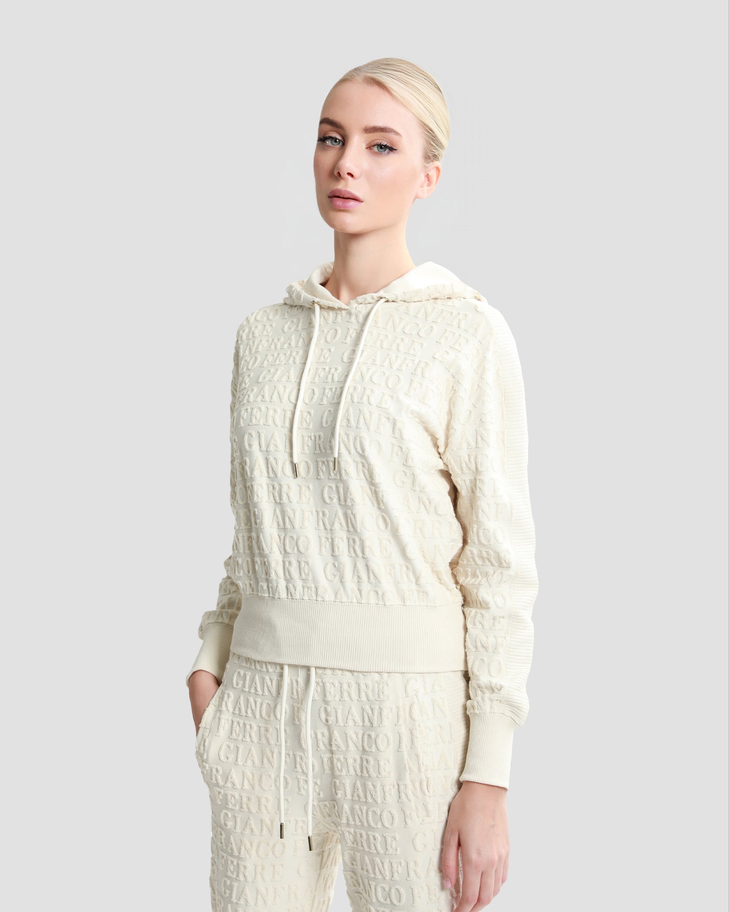 Gianfranco Ferré White Logo Tracksuit