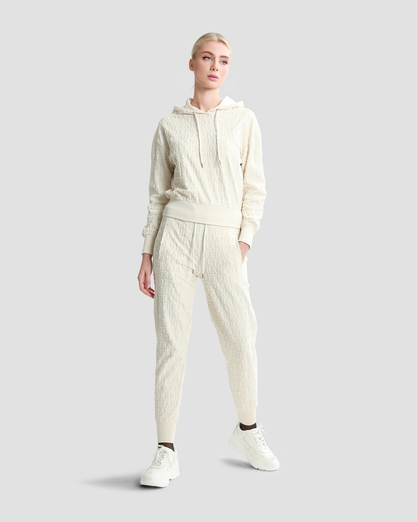 Gianfranco Ferré White Logo Tracksuit