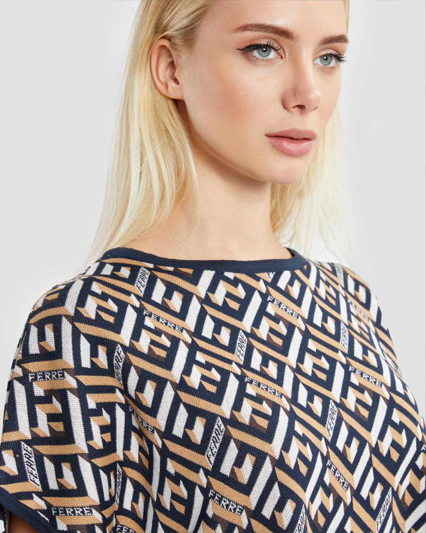 Boxy Monogram Top
