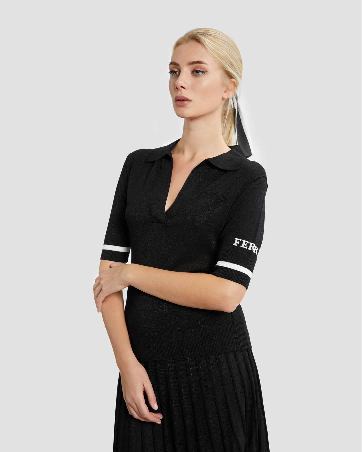 Sparkle Polo Top