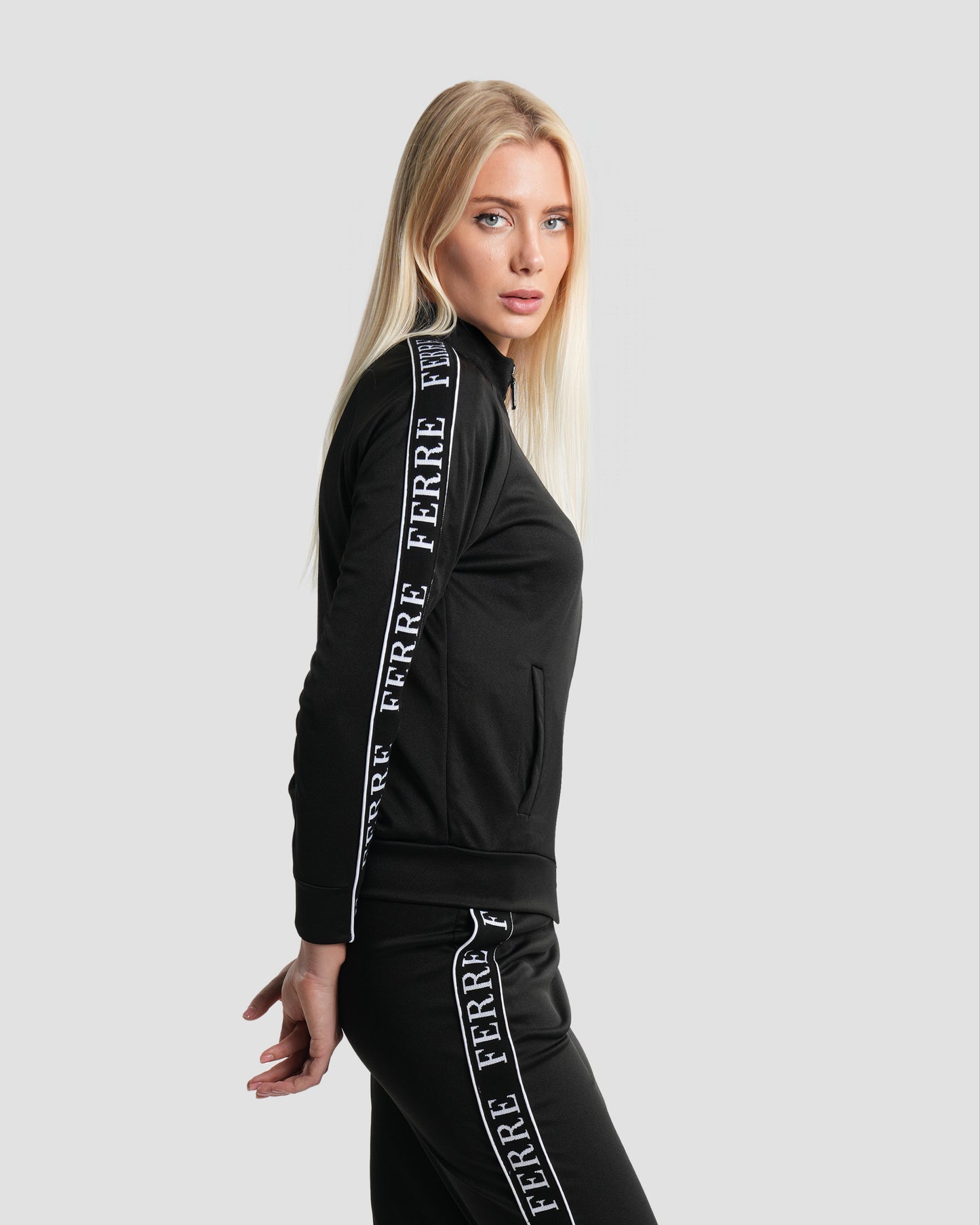 Logo Tape Track Jacket