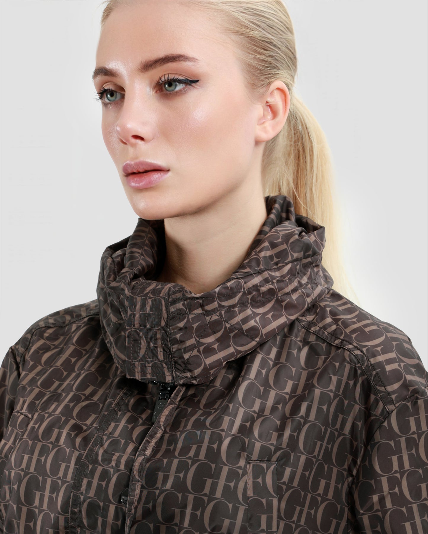 Monochrome Monogram Raincoat