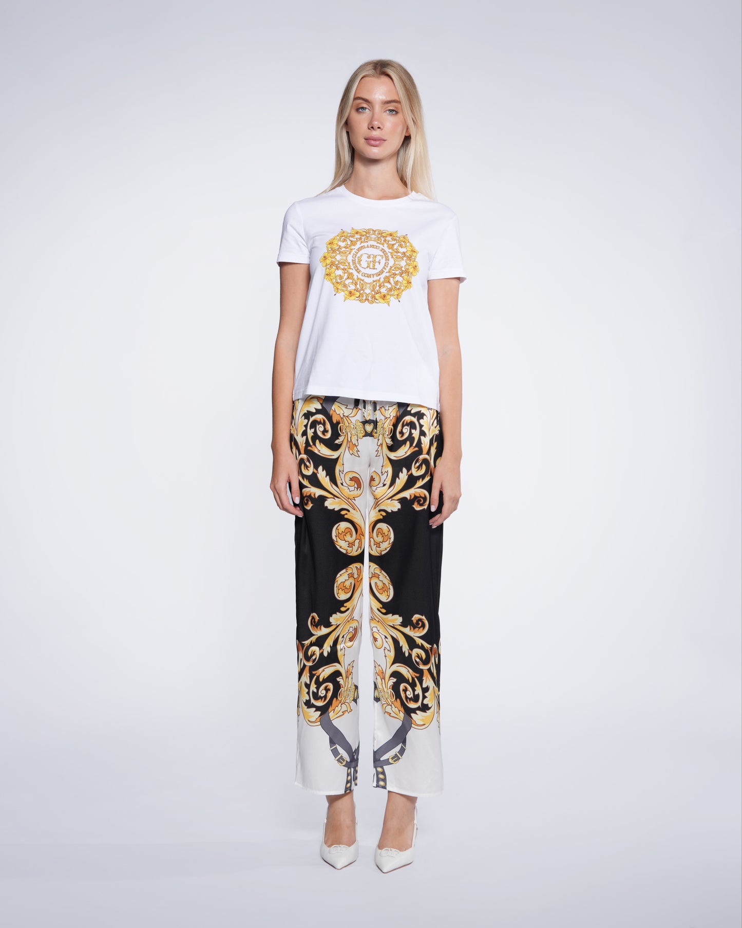 Ornamental Print T-Shirt