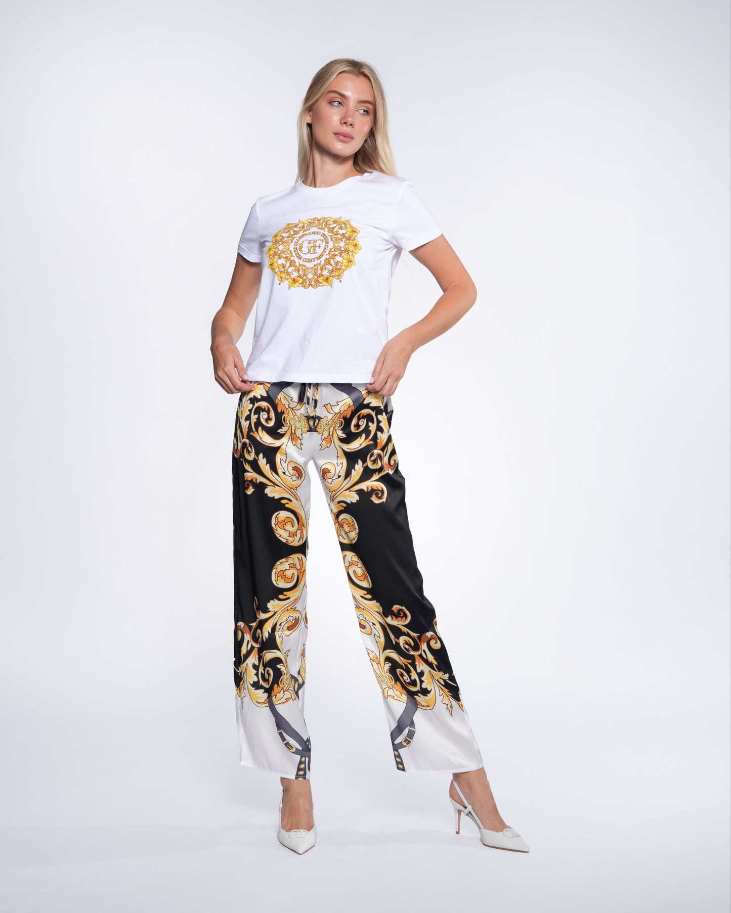 Ornamental Print T-Shirt