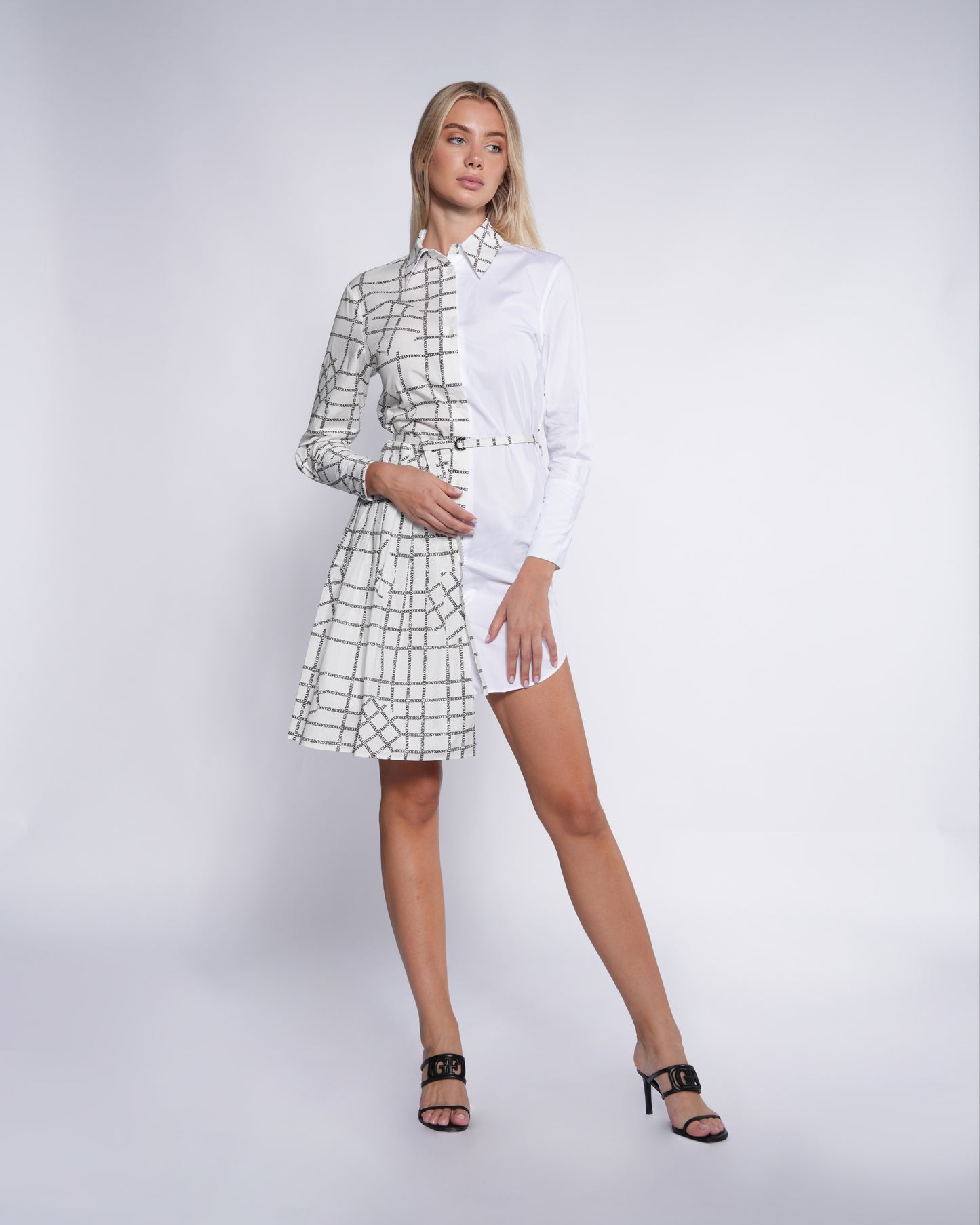 Asymmetrical Shirt Dress