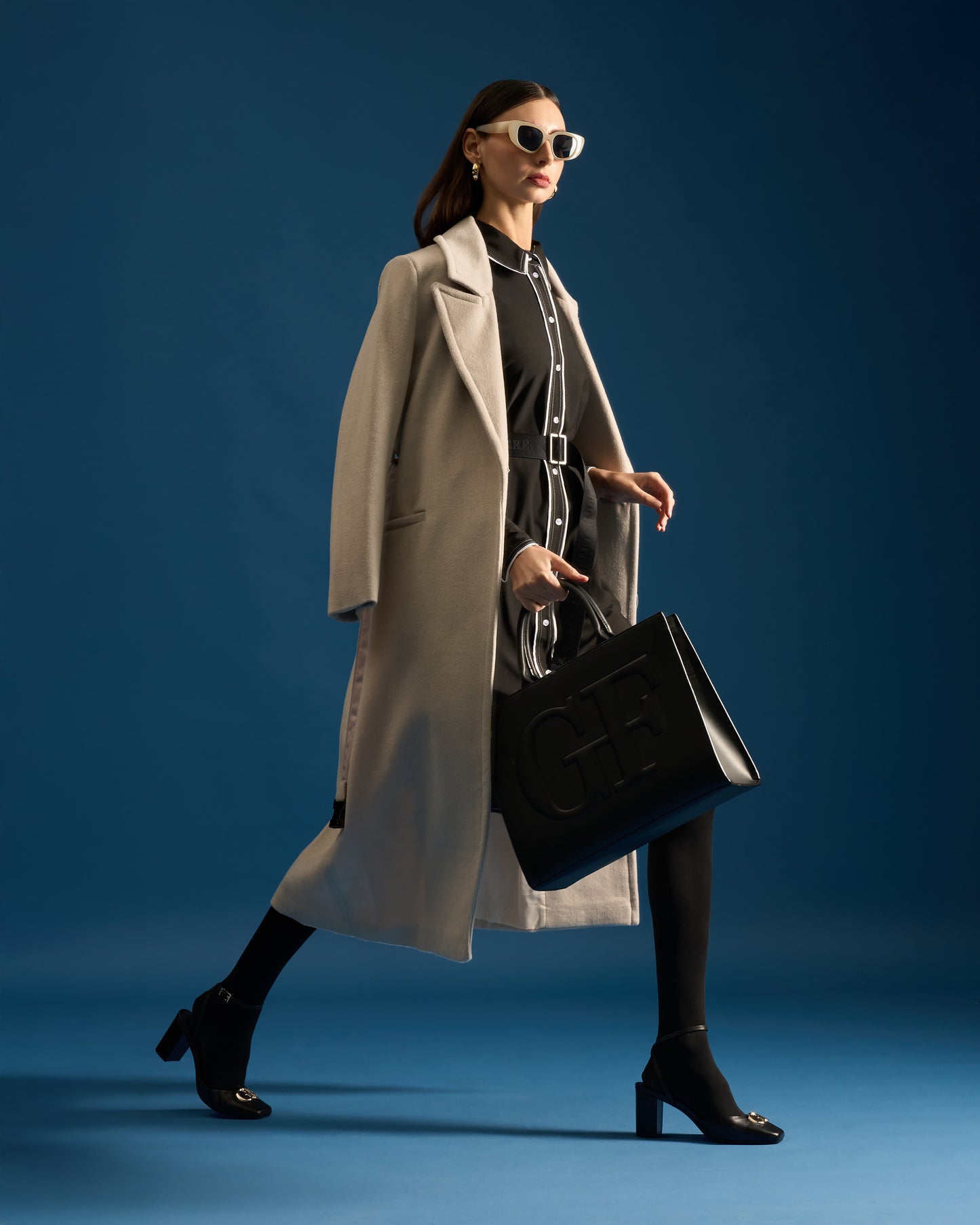 Belted GF Monogram Coat