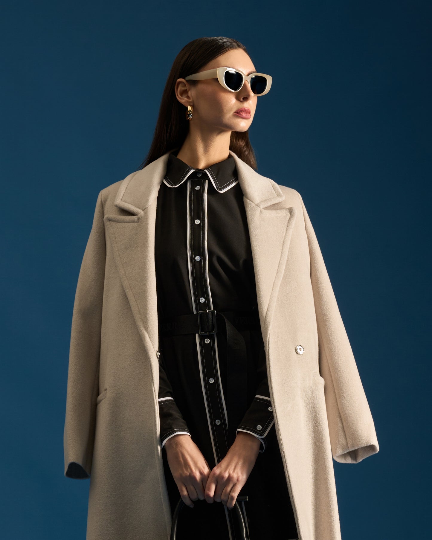 Belted GF Monogram Coat