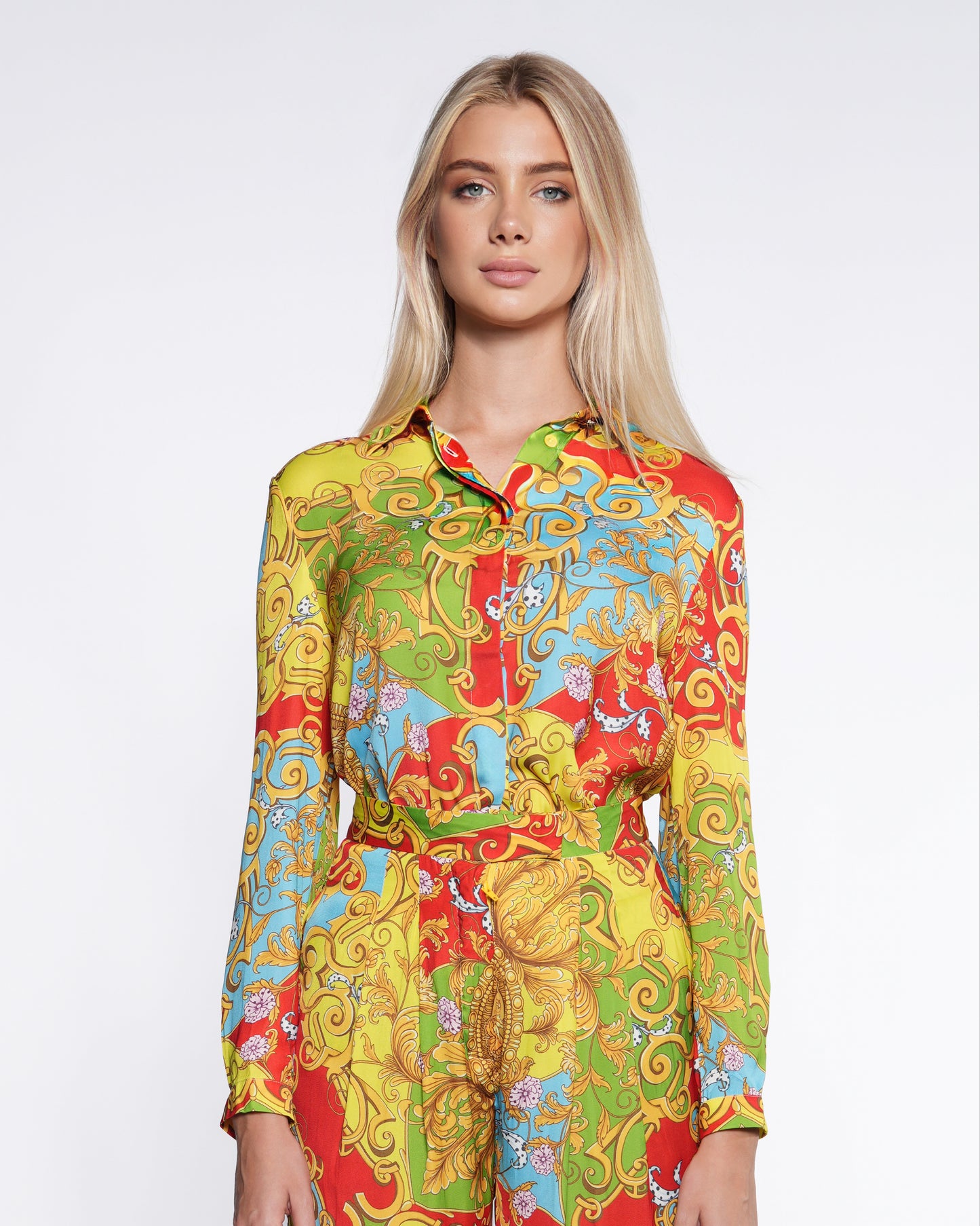 Multi-Color Baroque Shirt