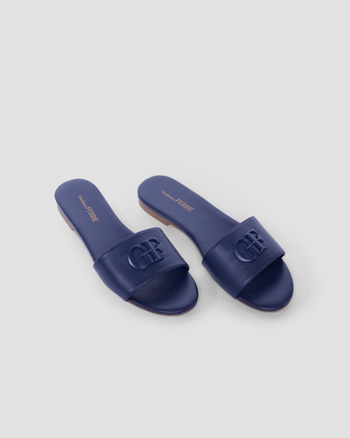 Logo Flat Sandals