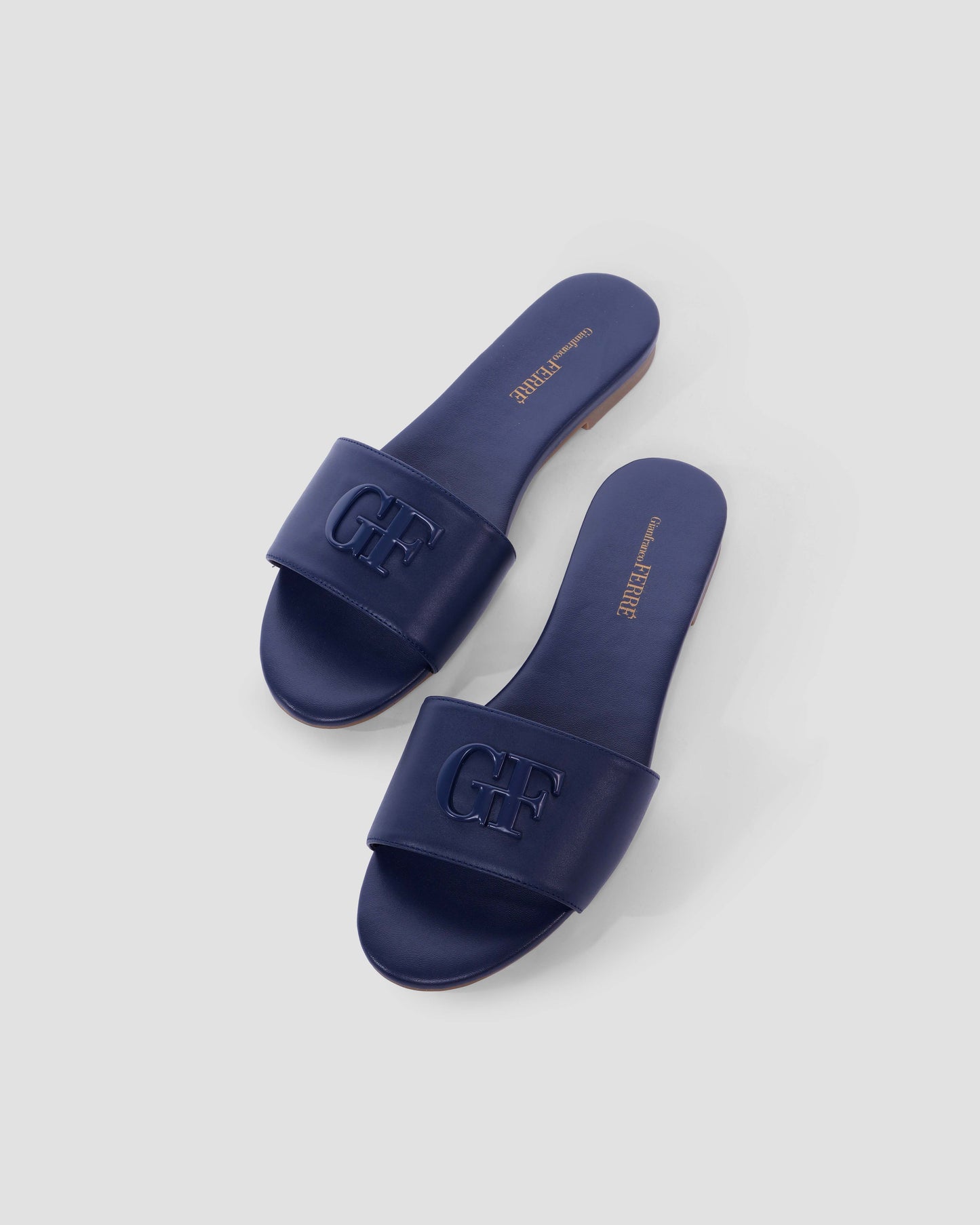 Logo Flat Sandals