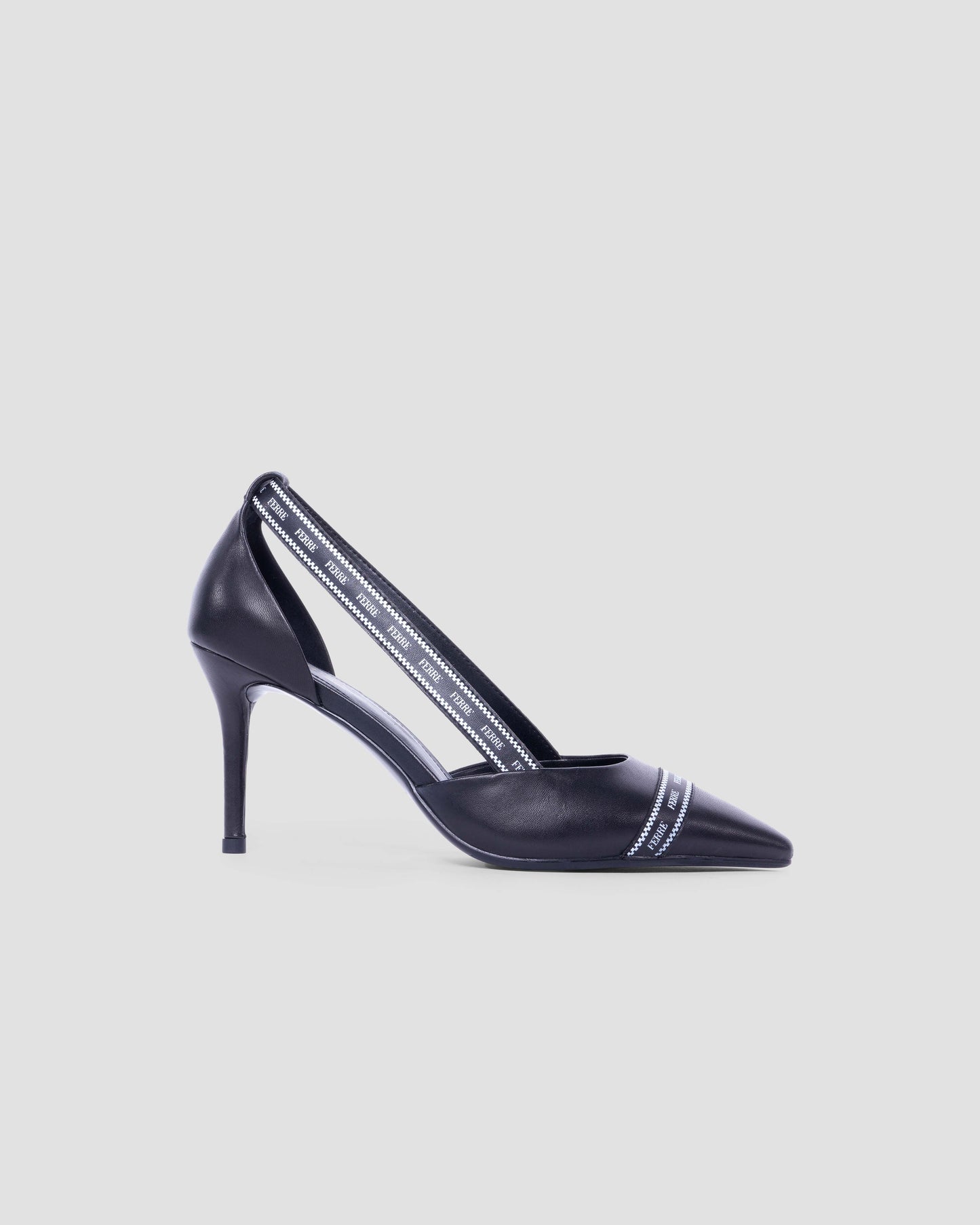 Logo Slingback Strap Pumps