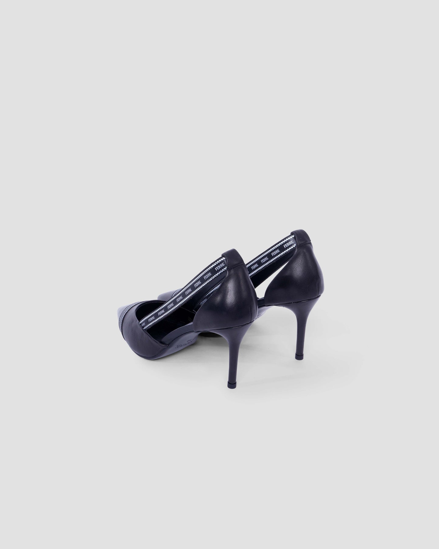 Logo Slingback Strap Pumps