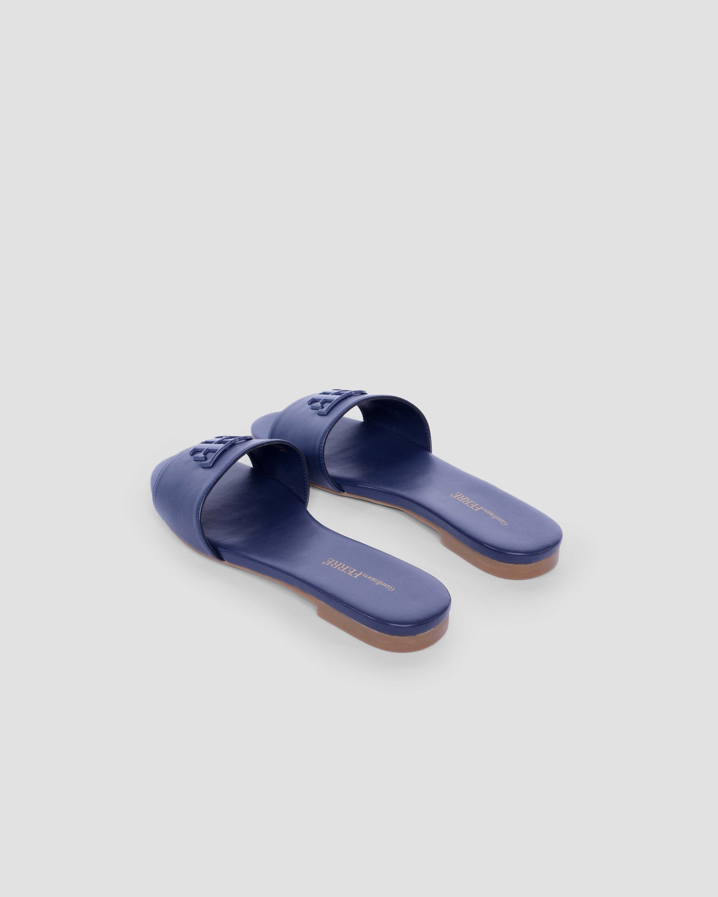 Logo Flat Sandals