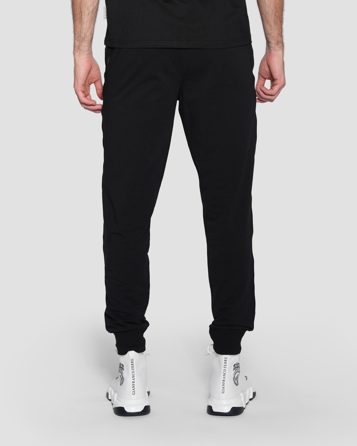 Logo Tape Embellished Track Pants