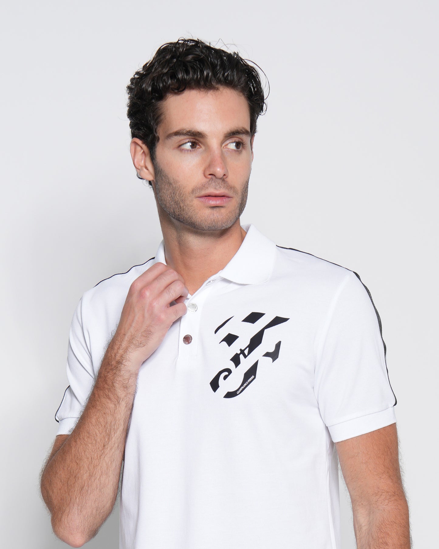 Printed Logo Polo shirt