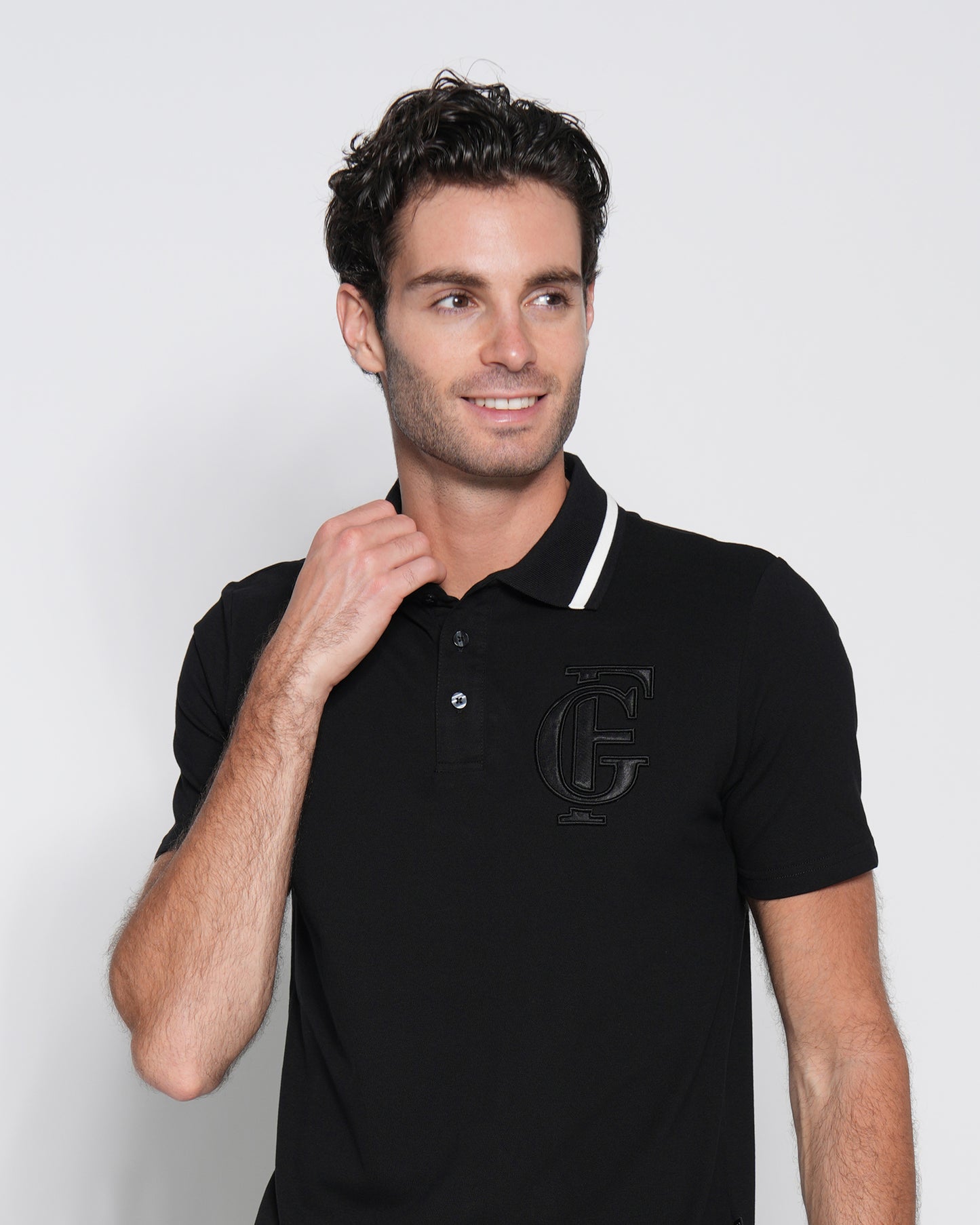 Embroidered Logo Polo Shirt