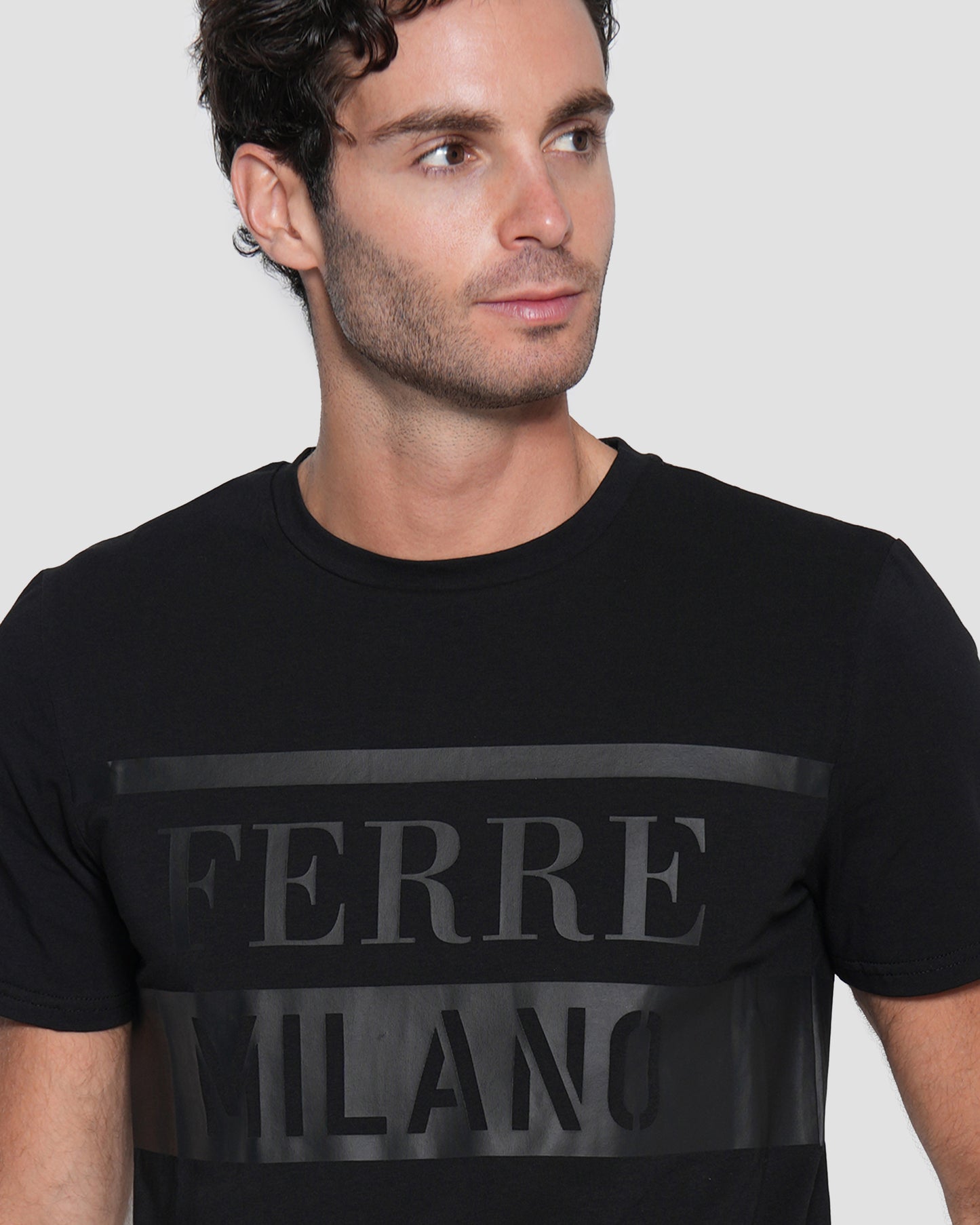 Rubber Logo Print T-Shirt