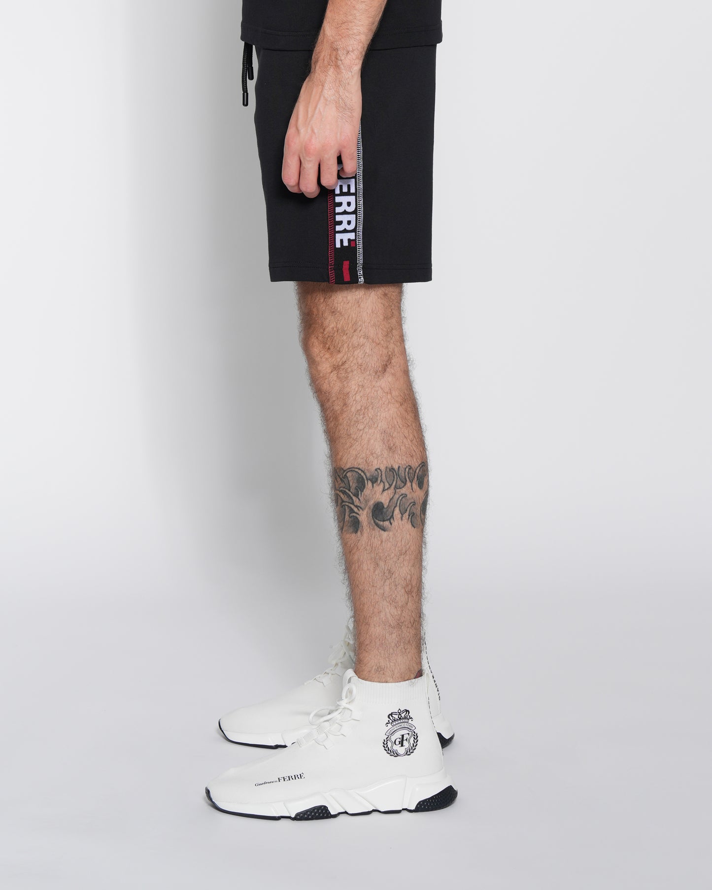 Contrast Logo Taping Shorts