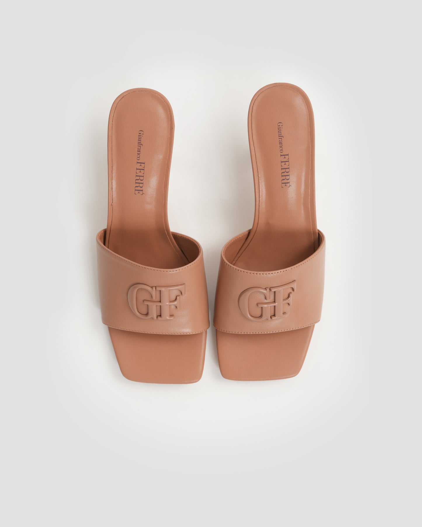 Logo Heeled Sandals