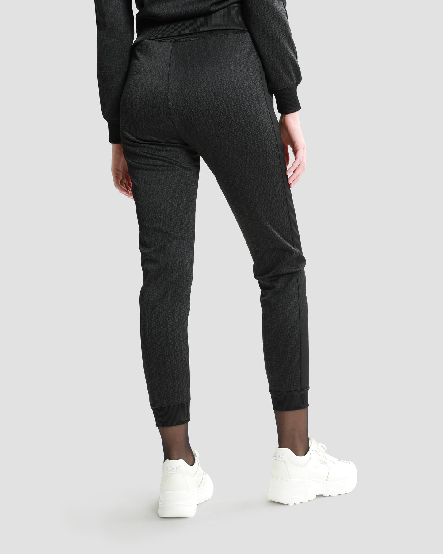 Logo Pattern Tracksuit Set