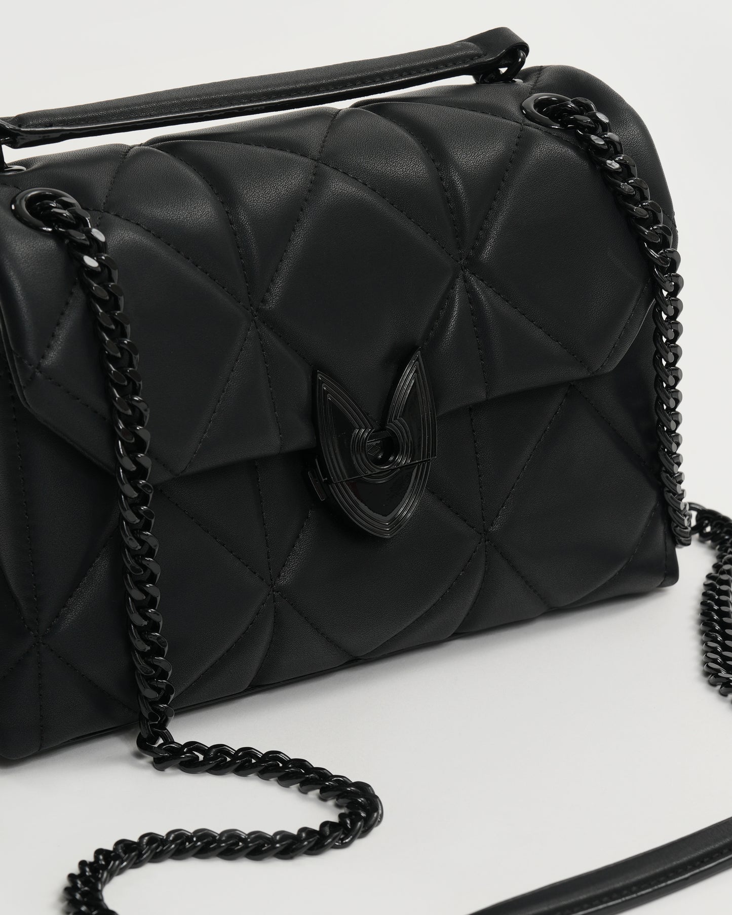 Soft Padded Quilted Shoulder Bag