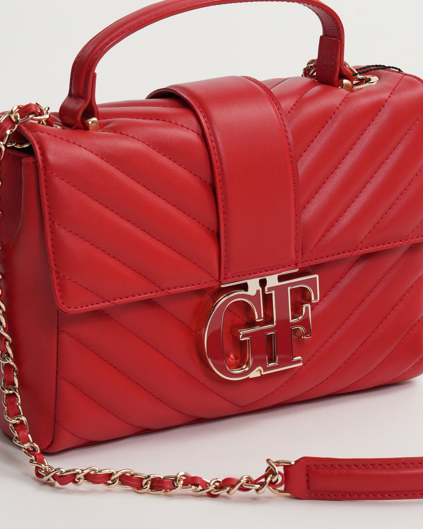 GF Leather Shoulder Bag