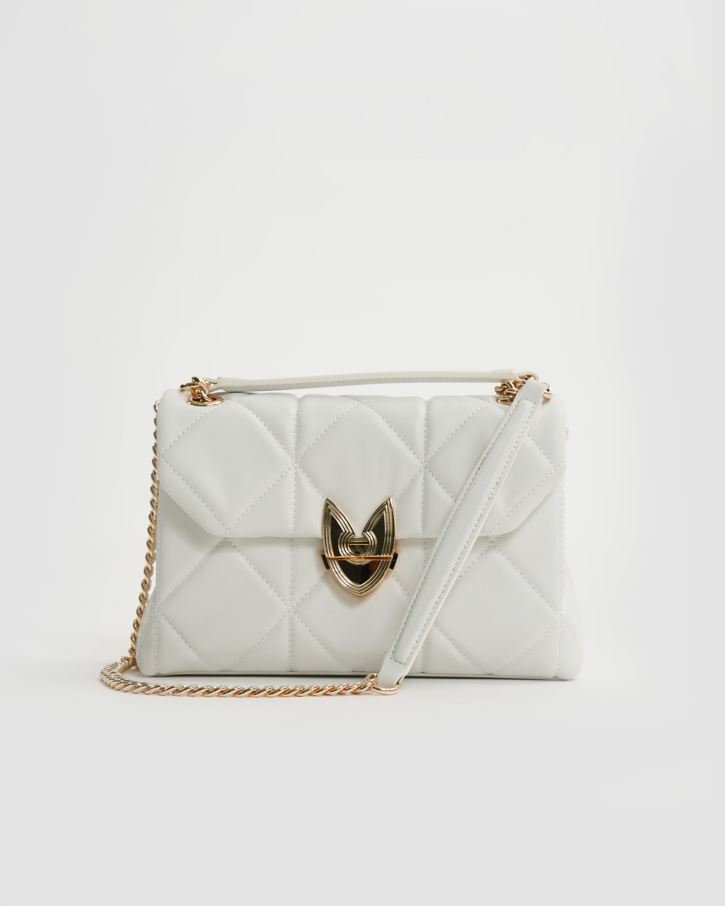 Soft Padded Diamond Shape Quilted Shoulder Bag