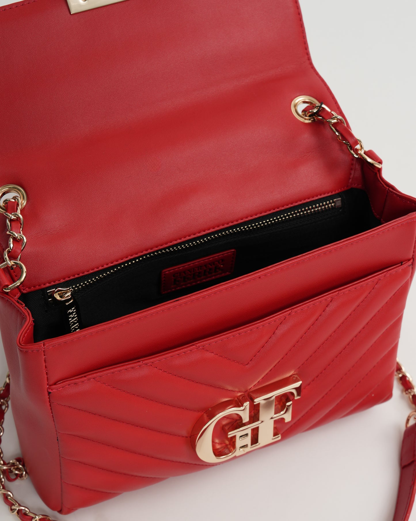 GF Leather Shoulder Bag